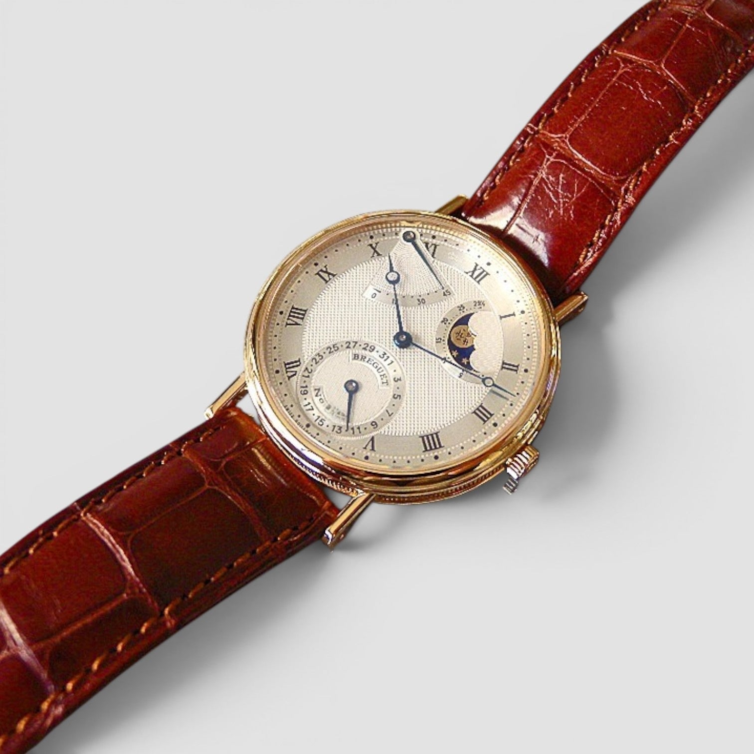 Classique 36mm 18K Yellow Gold Guilloché Dial
