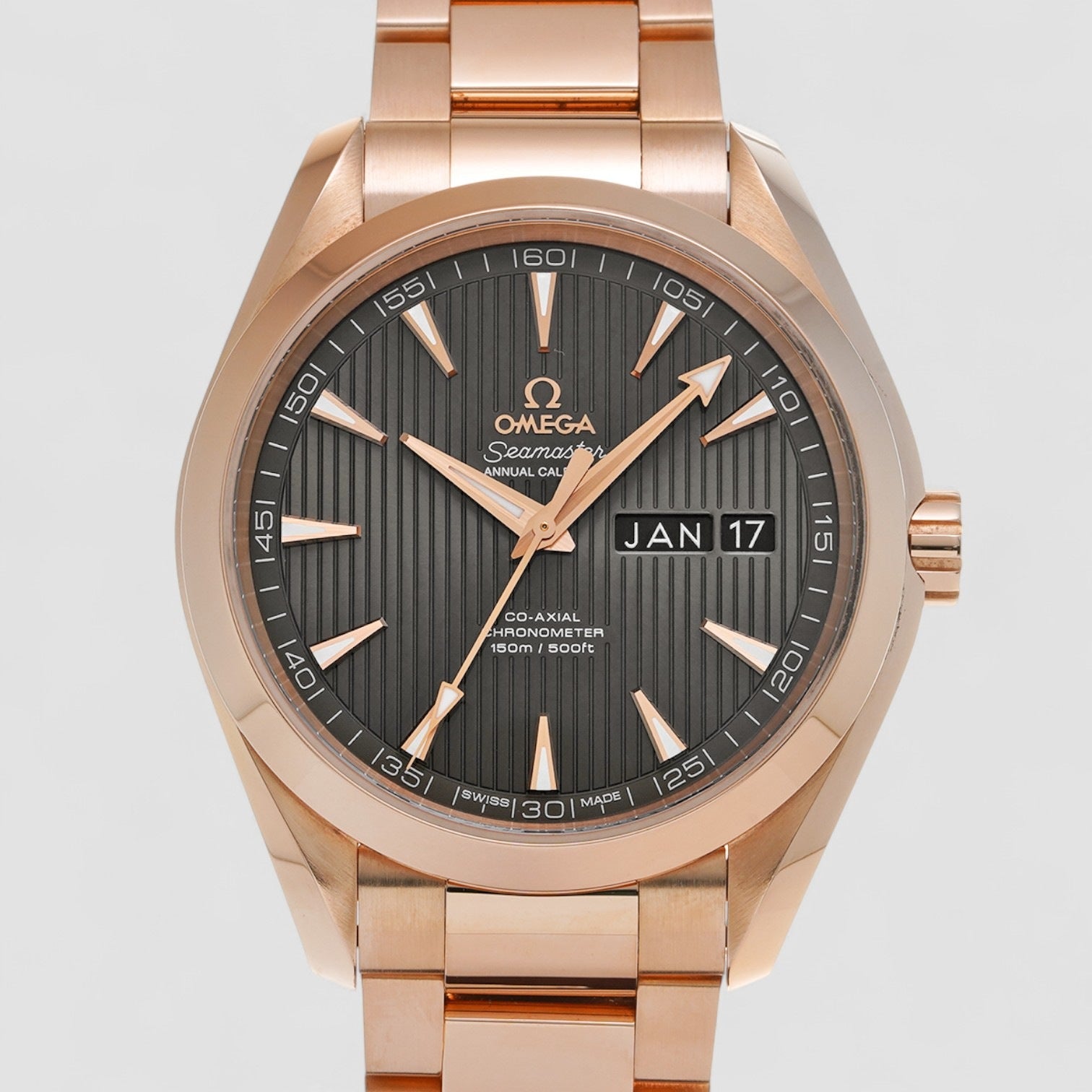 Seamaster Automatic Grey Dial Men's Watch