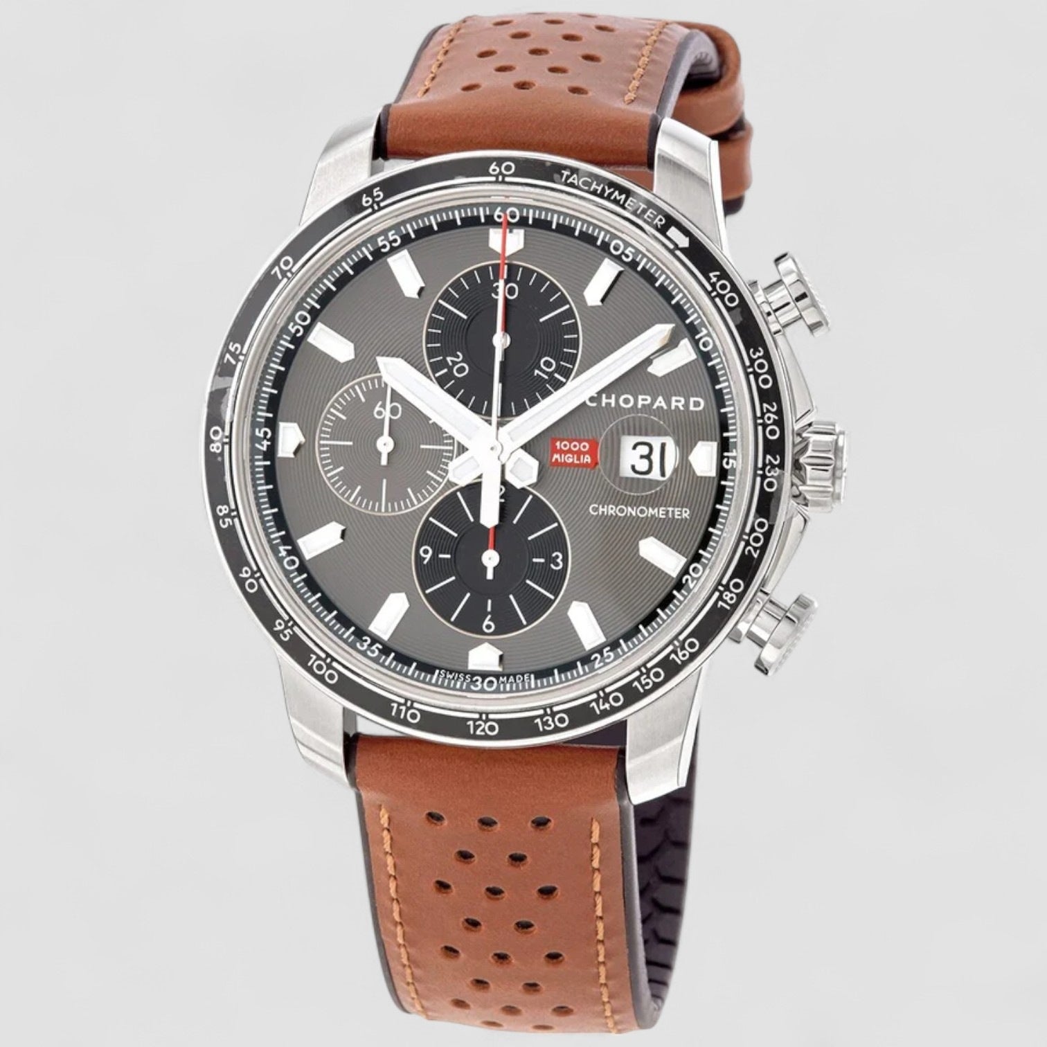 Mille Miglia 2019 Race Edition Chronograph Automatic Grey Dial Men's Watch