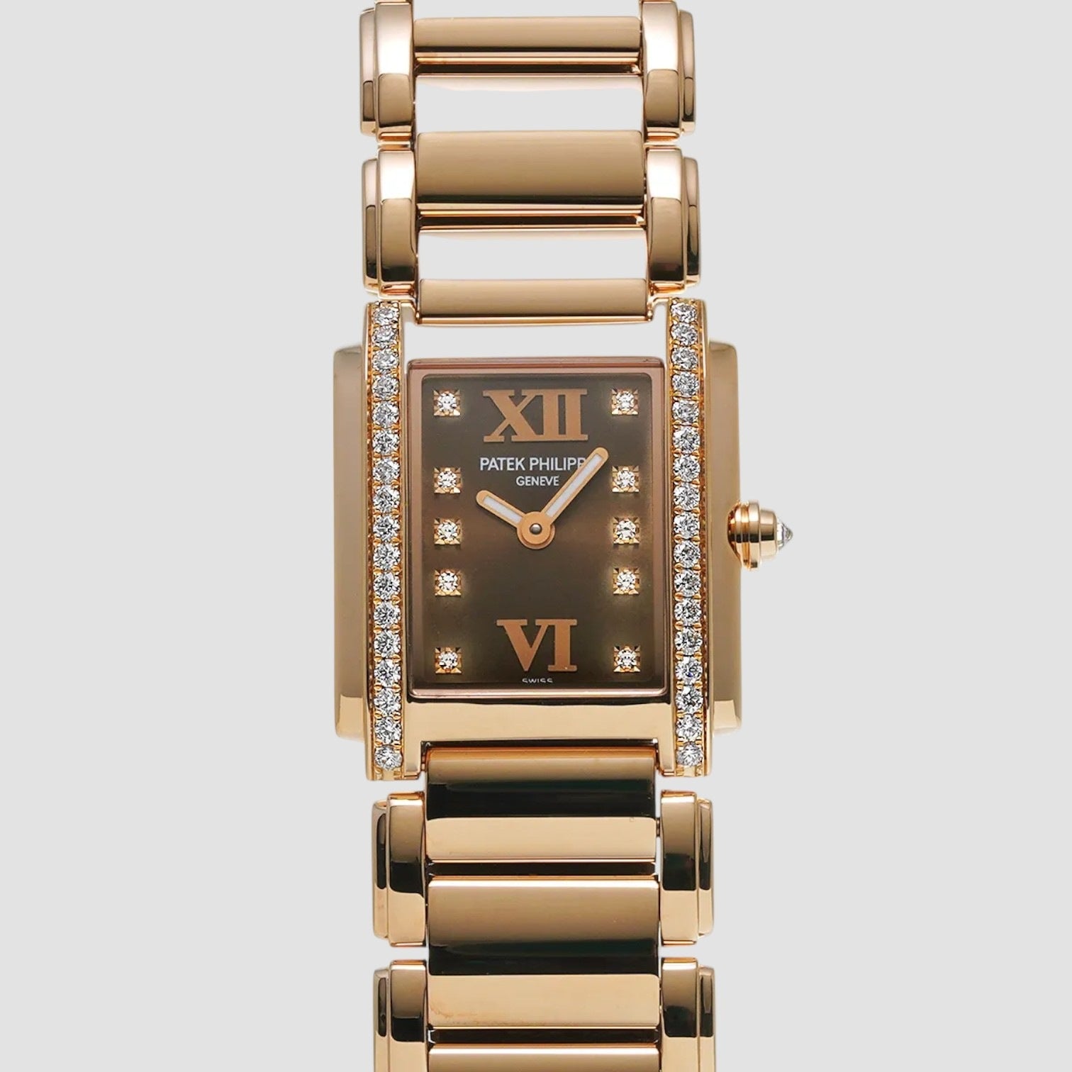 Ladies Twenty 4 4908/11R 18K RG / Diamond Dial