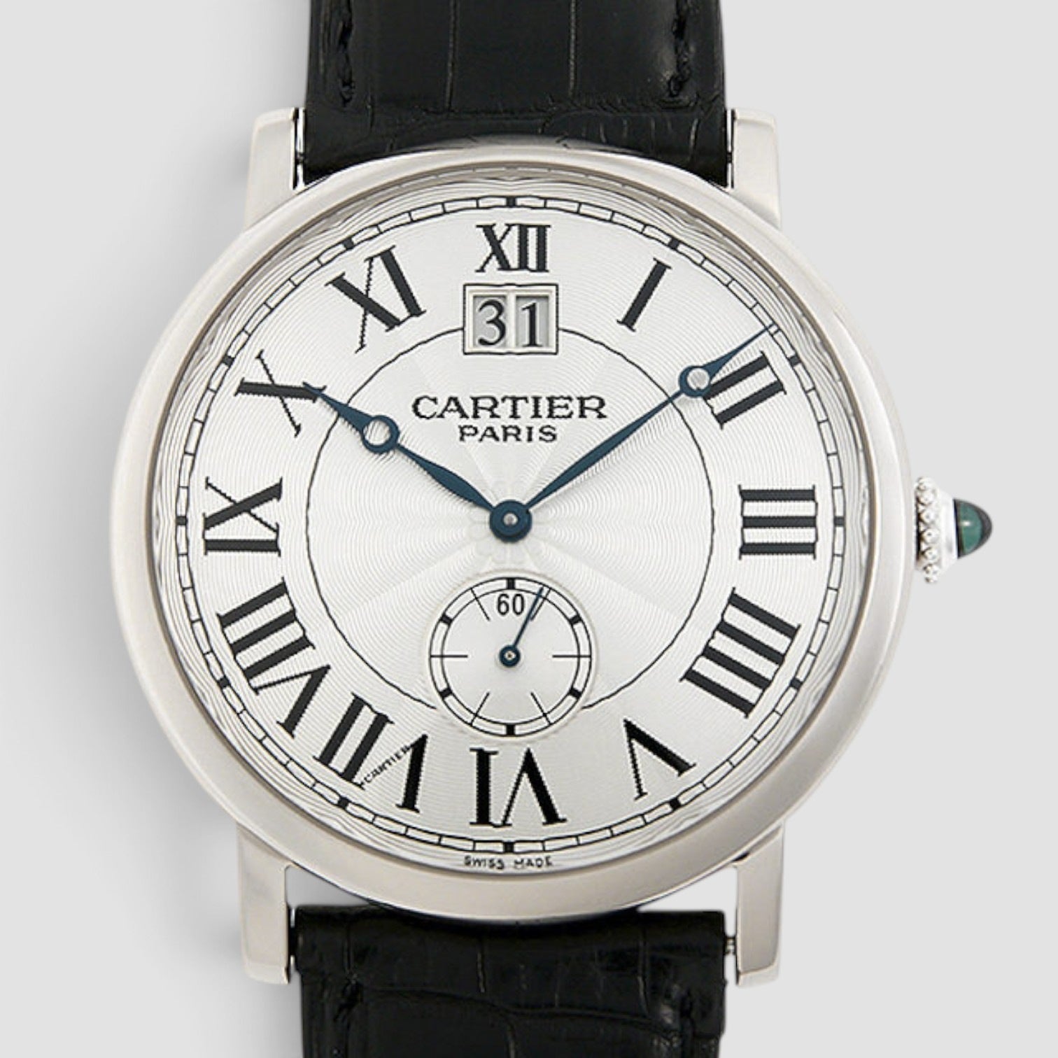 Rotonde de Cartier Privée Big Date 42mm 18K White Gold