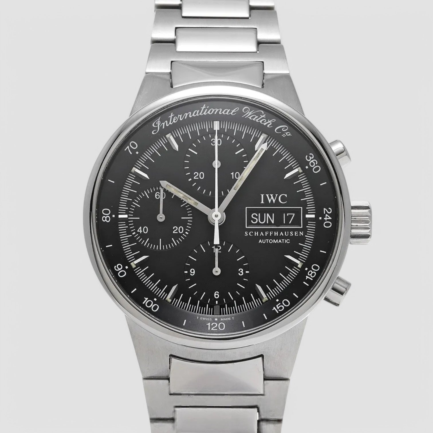 GST Chronograph SS/SS Black Dial