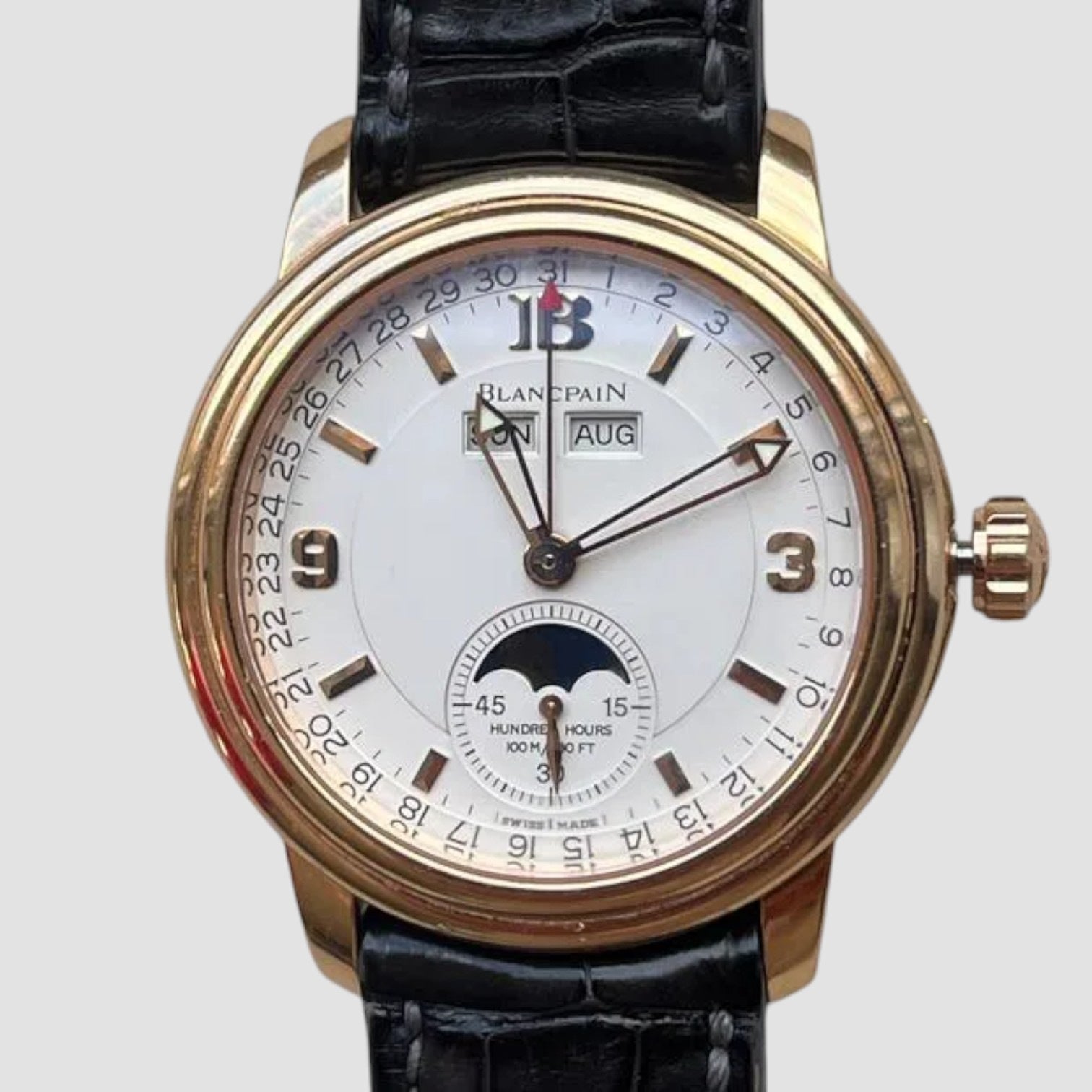 Leman Moonphase Rose Gold 38mm