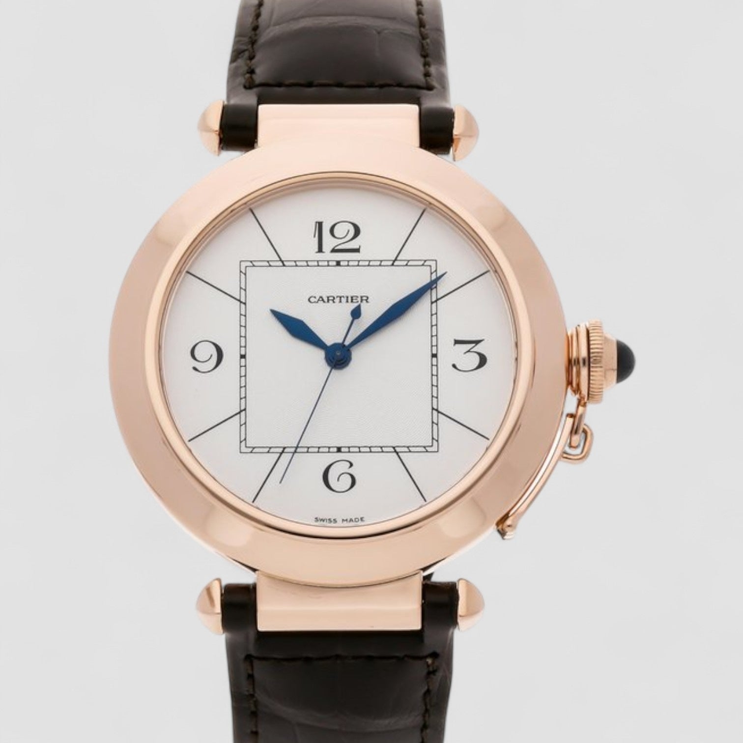 Pasha 18K Rose Gold Mens Watch