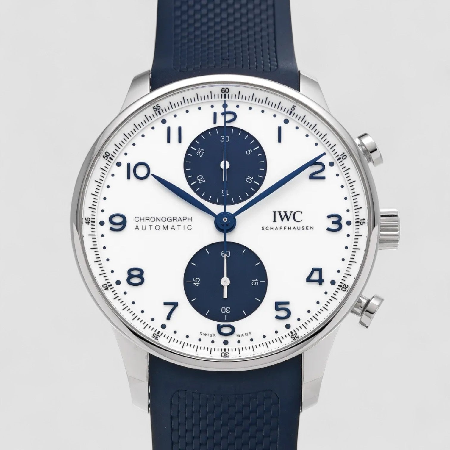 Portugueser Chronograph White Dial