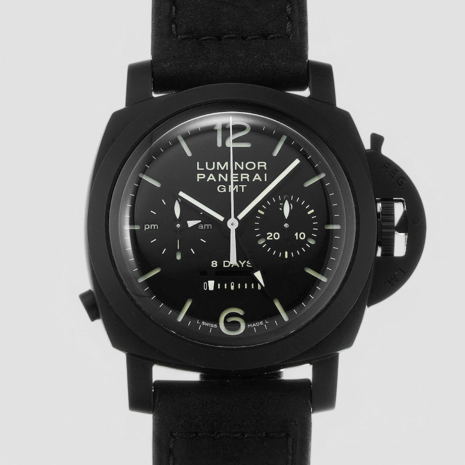 Luminor 1950 Chrono Monopulsante 8 Days GMT