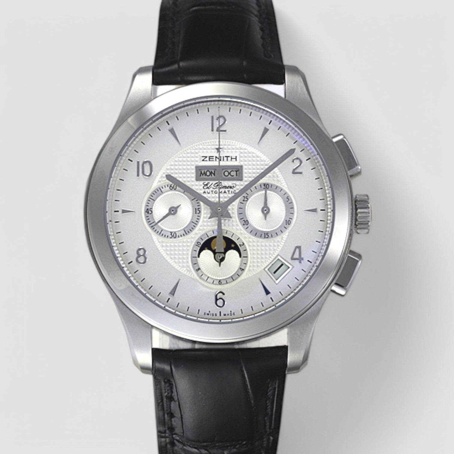 Class T Moon El Primero Silver Dial SS