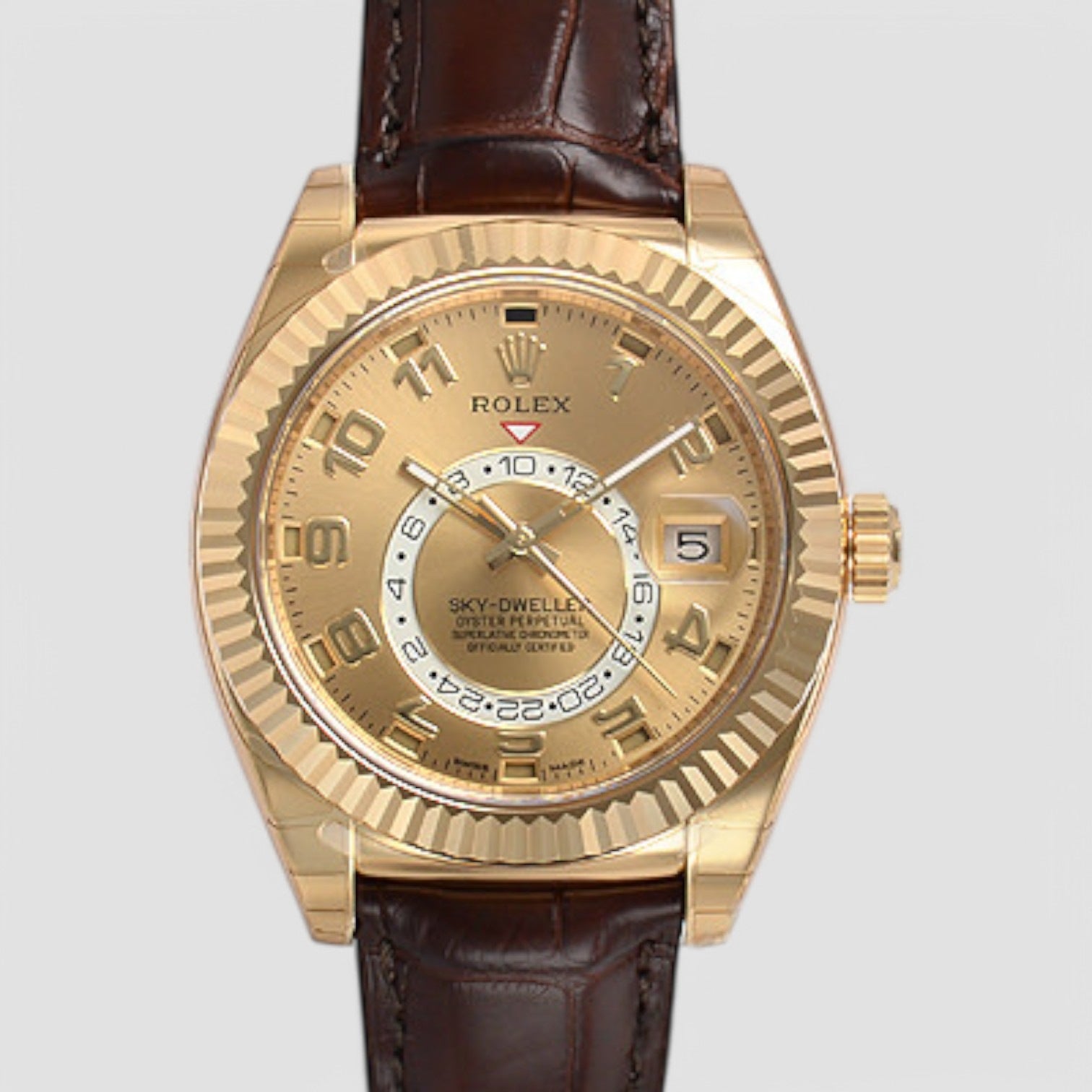 Sky-Dweller Yellow Gold Men's Watch