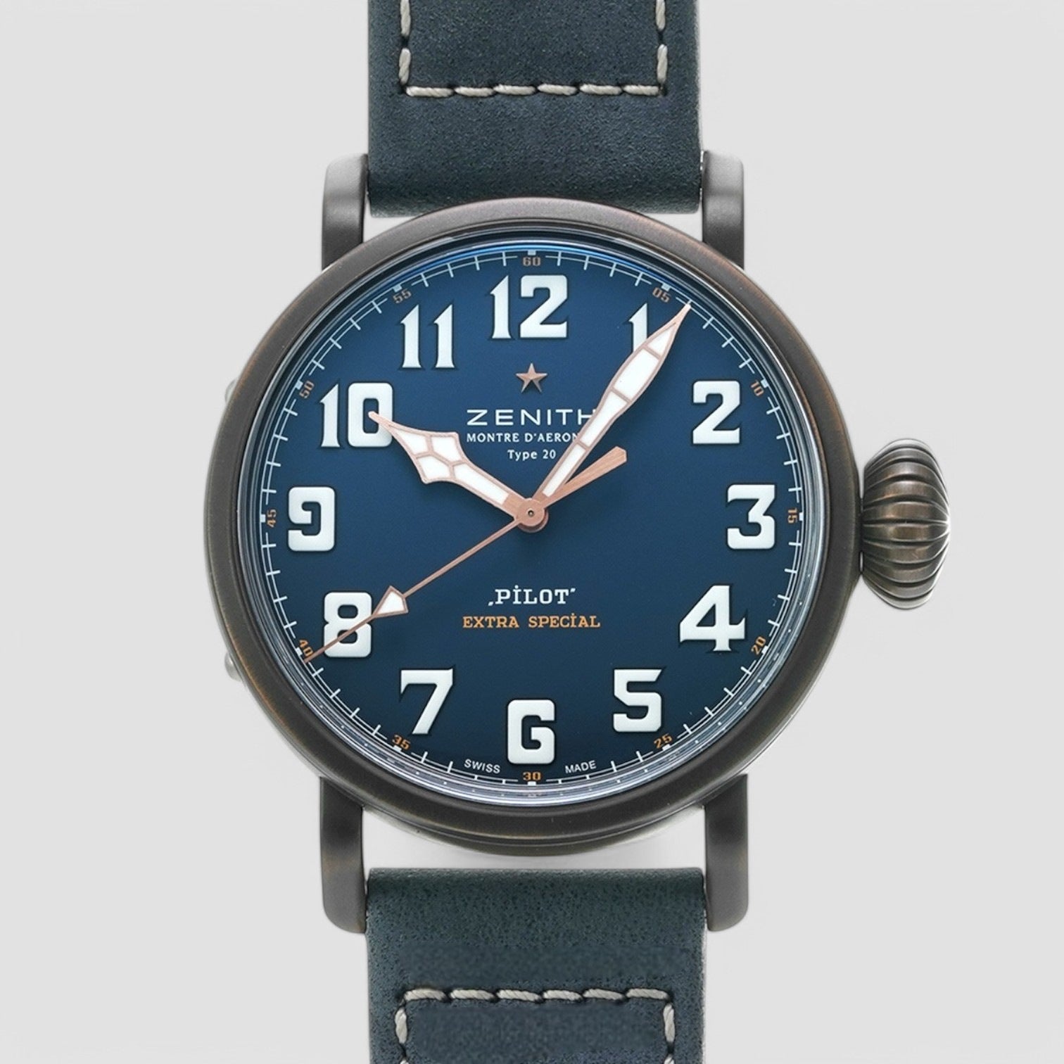 Pilot Type 20 Extra Special Bronze Blue Dial