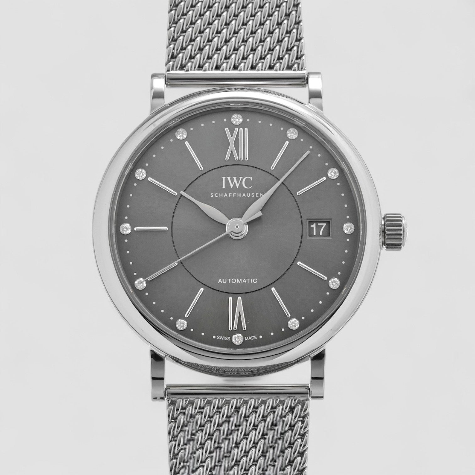 Portofino Automatic Gray Dial Men's Watch 37mm