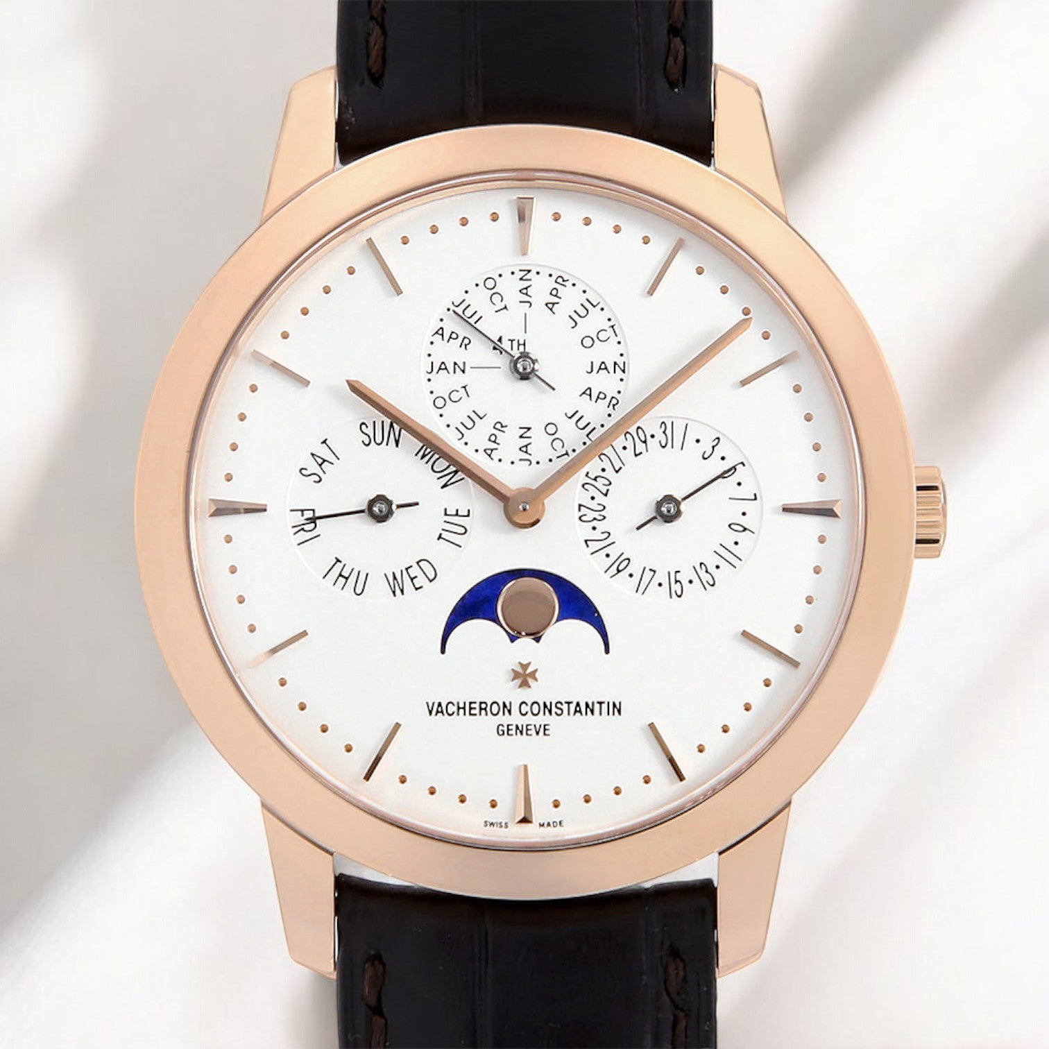 Patrimony Contemporaine Perpetual Calendar Rose Gold