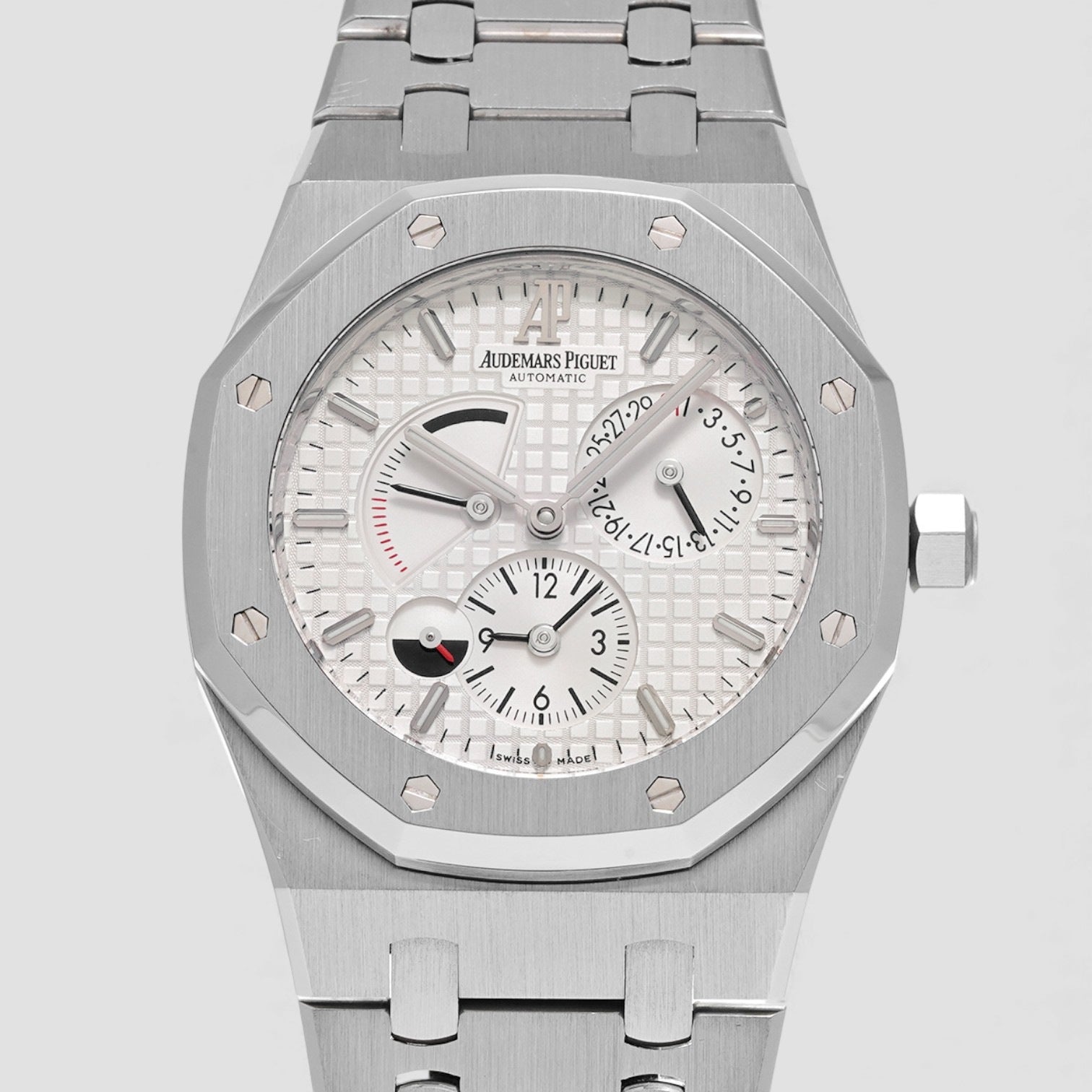 Royal Oak Dual Time SS White Dial