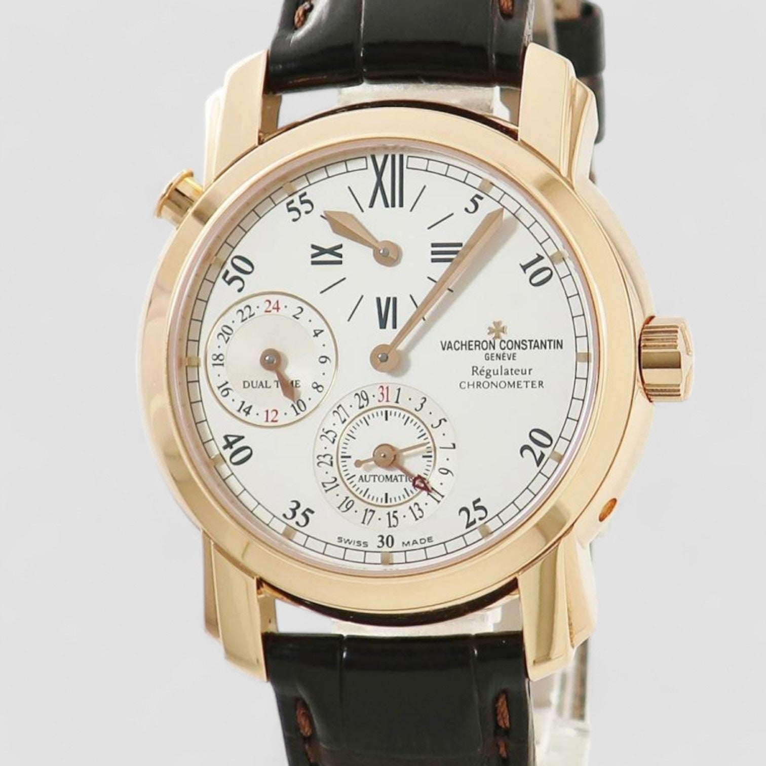 Malte Dual Time Regulator Mens Watch