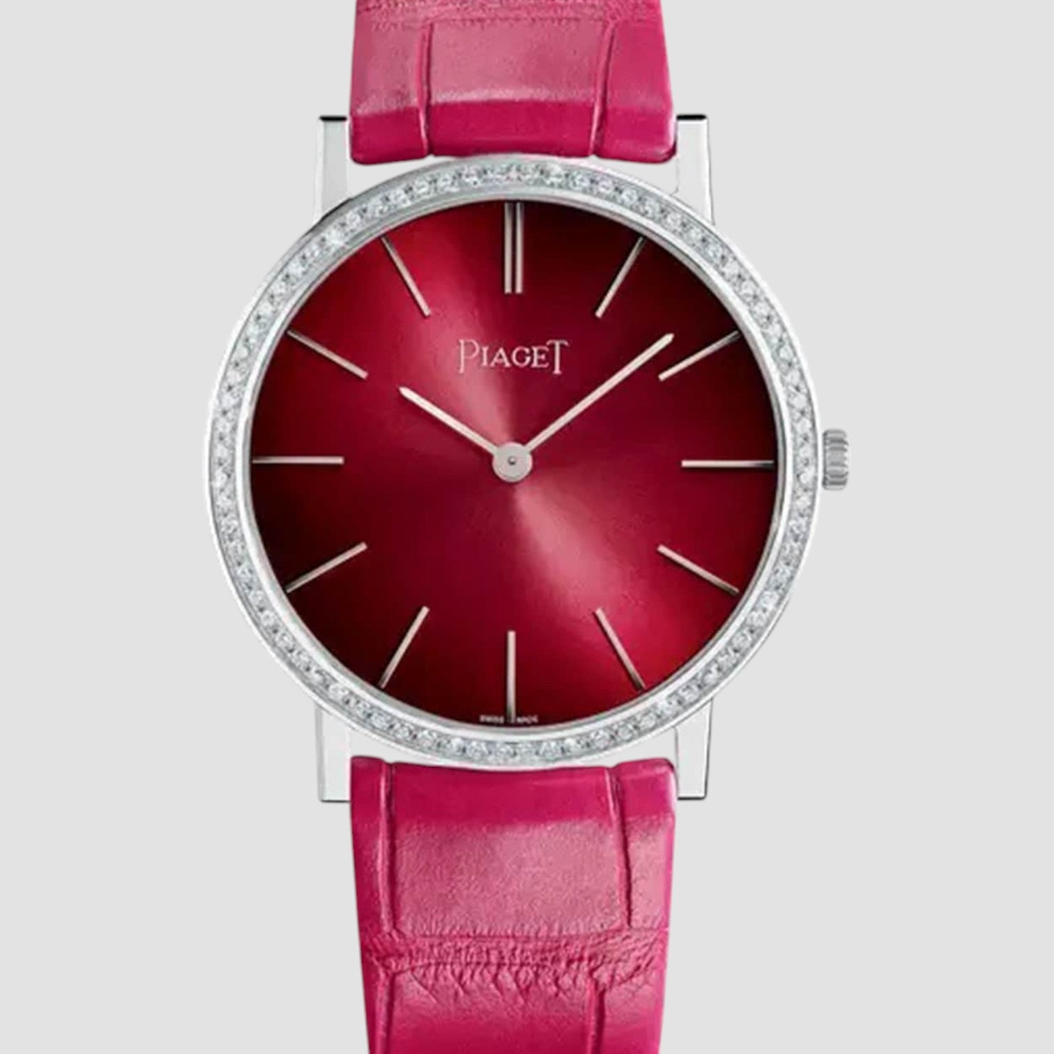 Pink White Gold Women's Watch