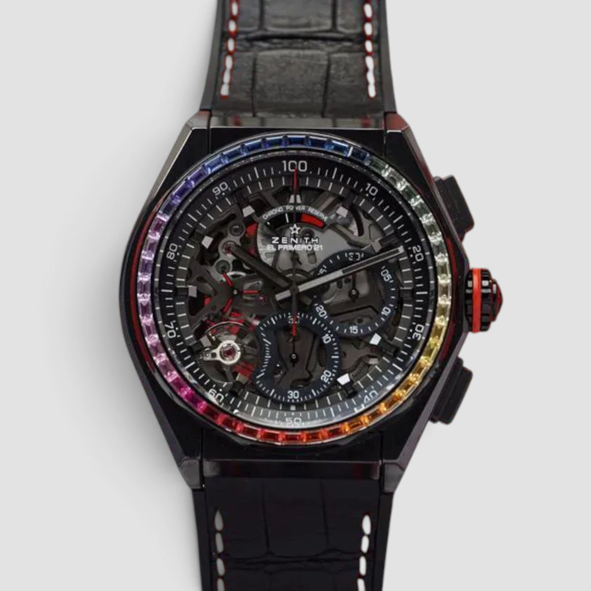 Defy El Primero 21 Rainbow Ceramic Chronograph