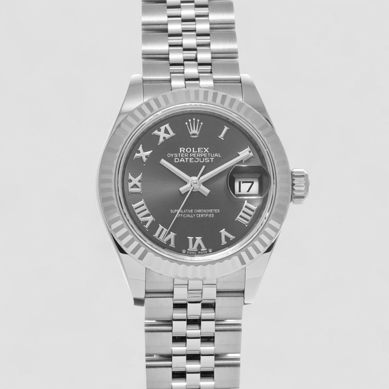 Lady-Datejust 28 Grey/Steel Ø28 mm