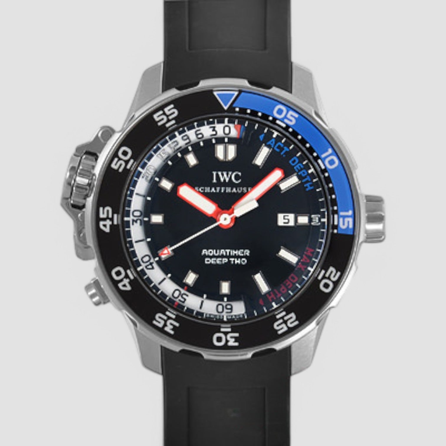 Aquatimer DEEP TWO SS / Rubber