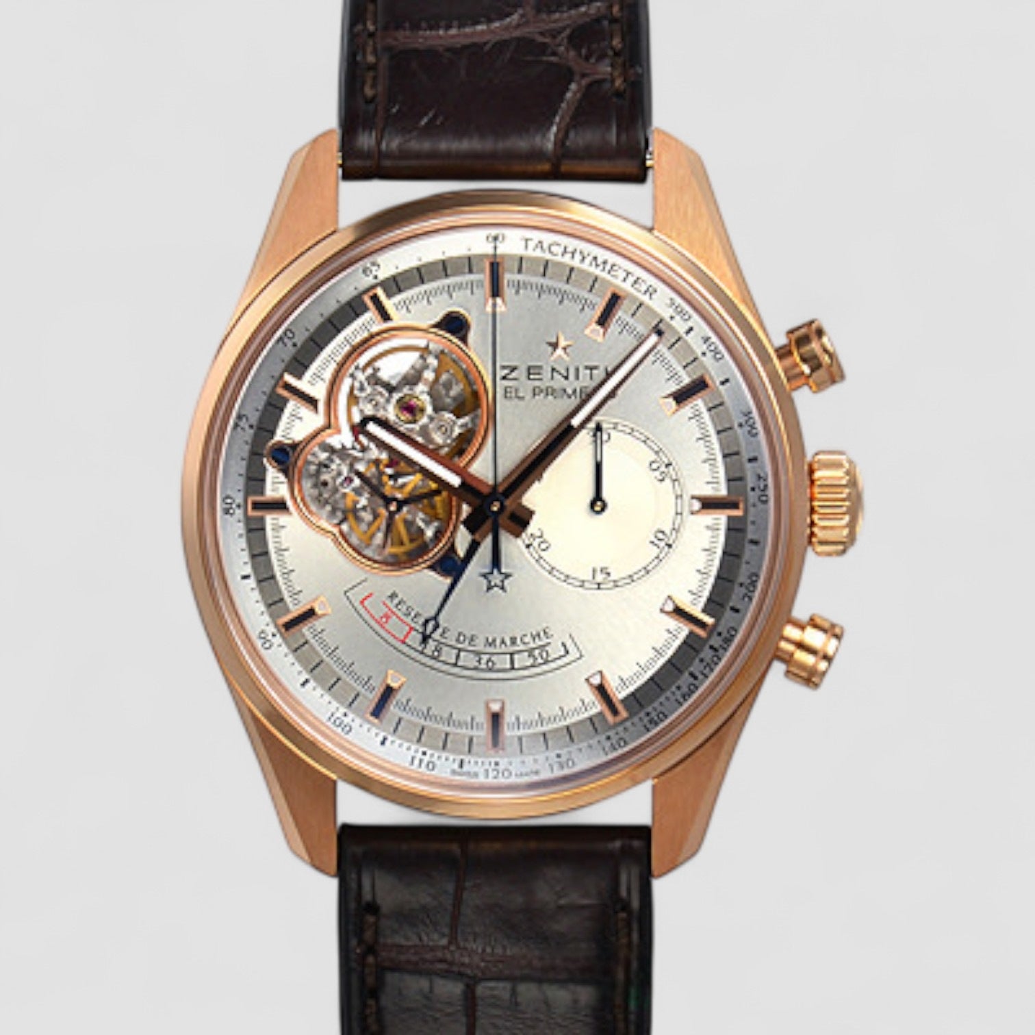 El Primero Chronomaster Power Reserve  18K Rose Gold 42mm Unisex Watch