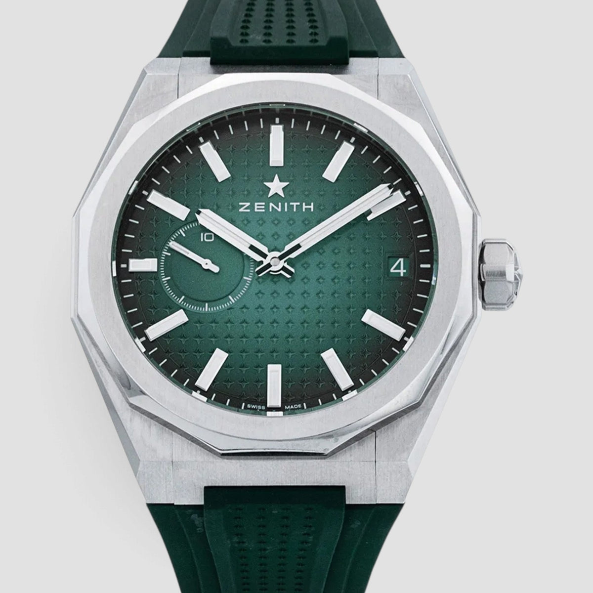 Defy Skyline Green Starry Sky Dial Stainless Steel