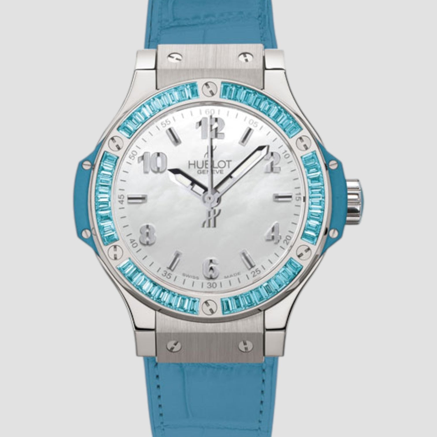 Big Bang Quartz Steel Tutti Frutti 38mm Ladies Watch