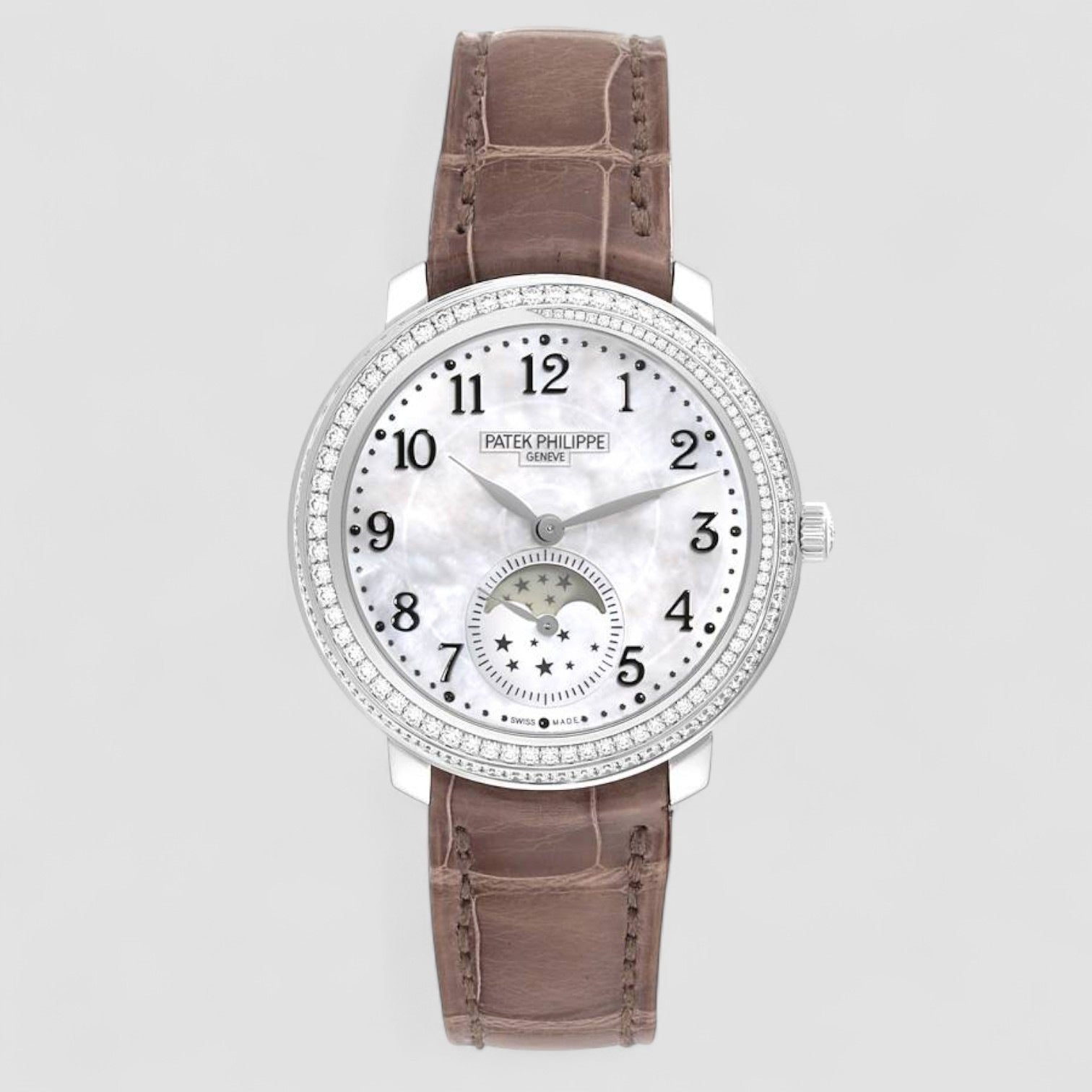 Complications White Gold MOP Diamond Ladies Watch