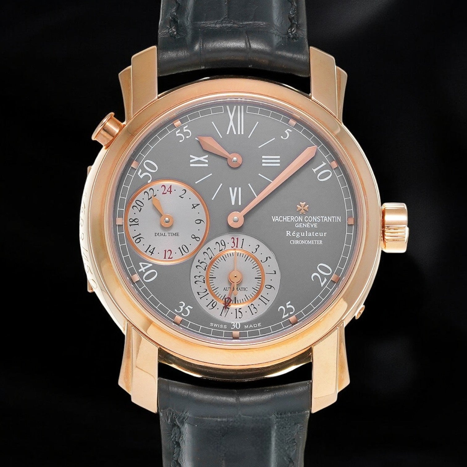 Malte Dual Time Regulator BOUTIQUE EDITION, PINK GOLD Limited