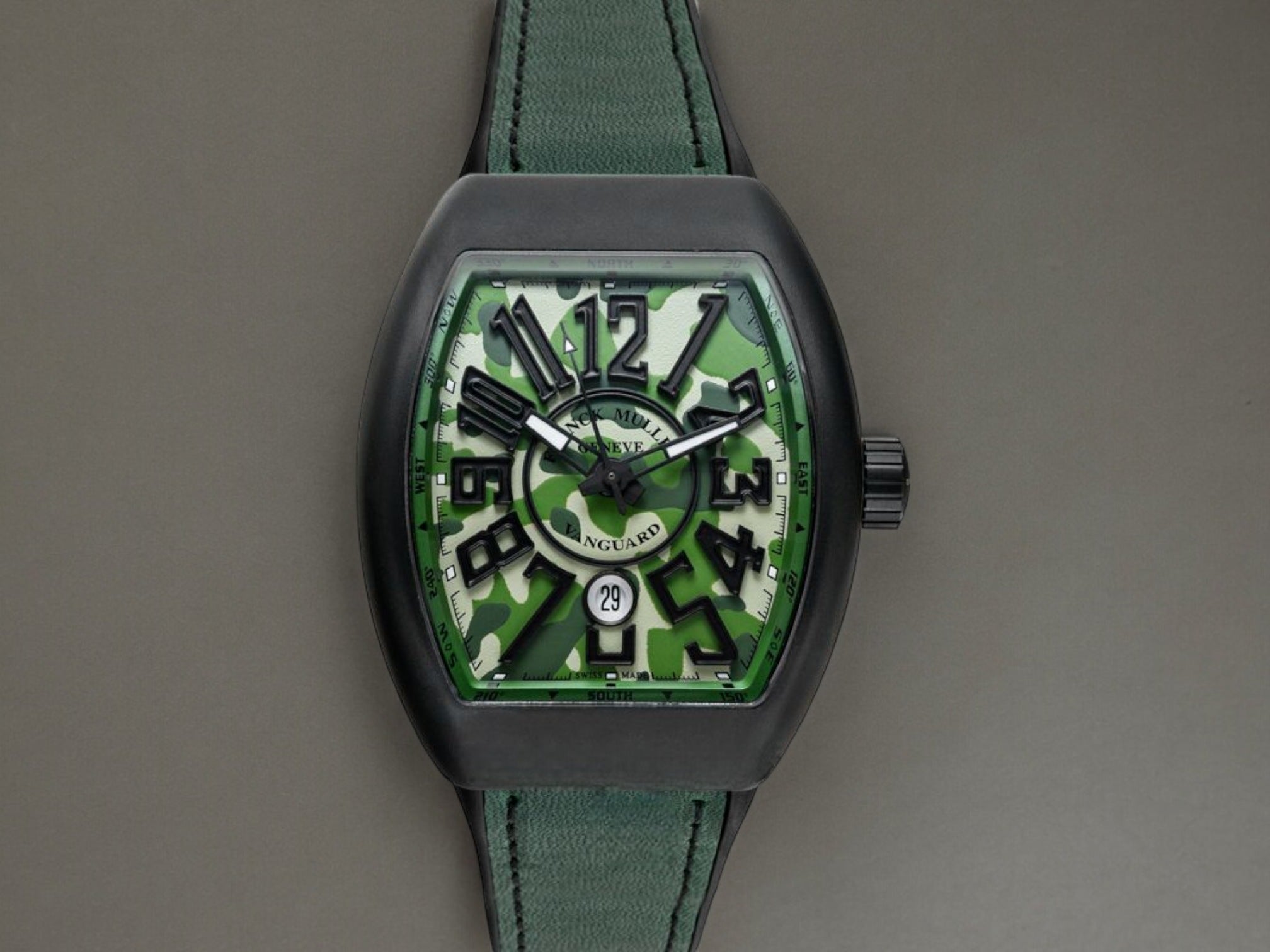 Vanguard Titanium Automatic Green Camouflage