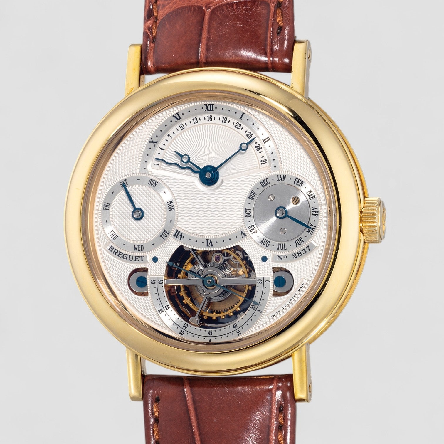 Perpetual Calendar Tourbillon Yellow Gold