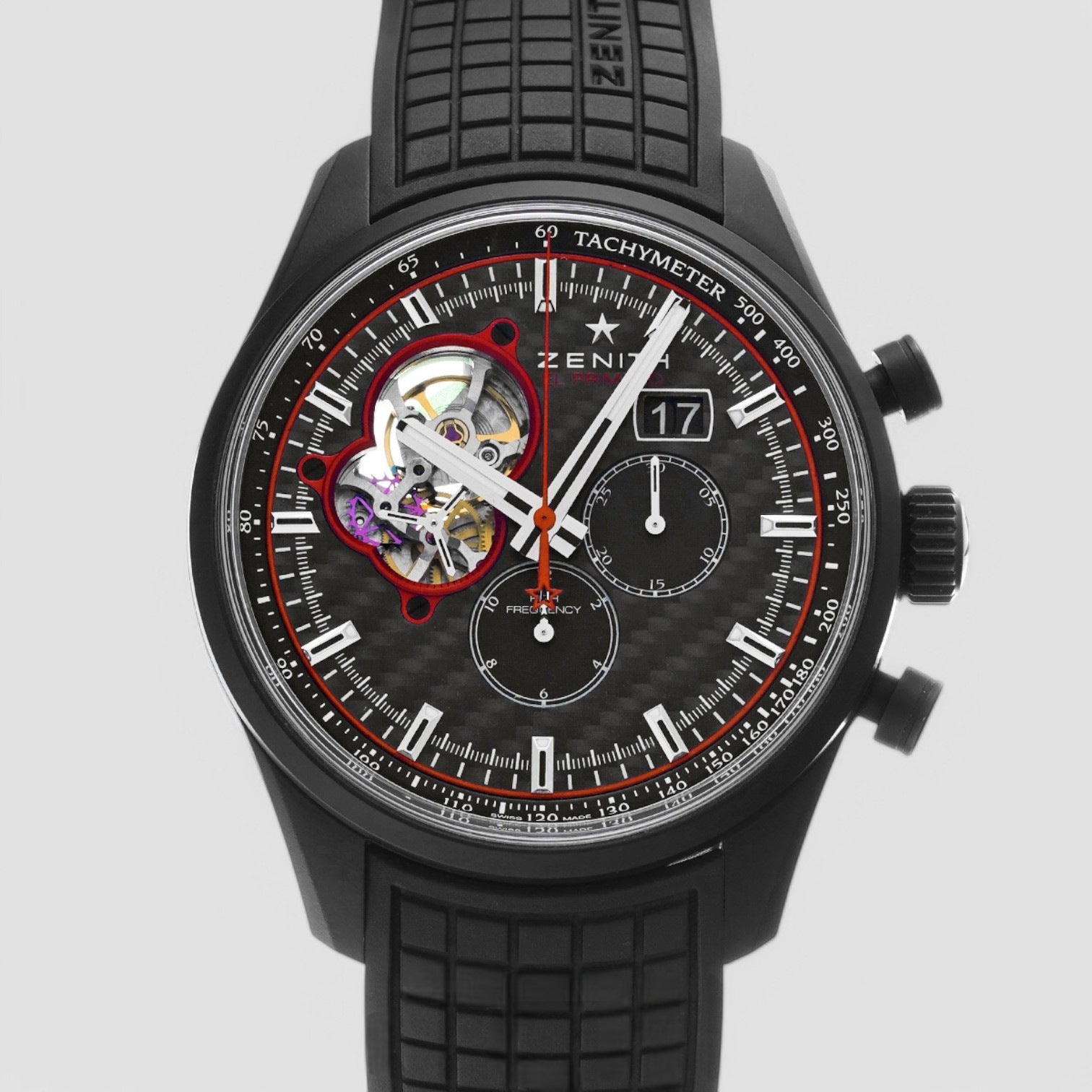 El Primero Chronomaster Bullit Black Ceramic Mens Watch