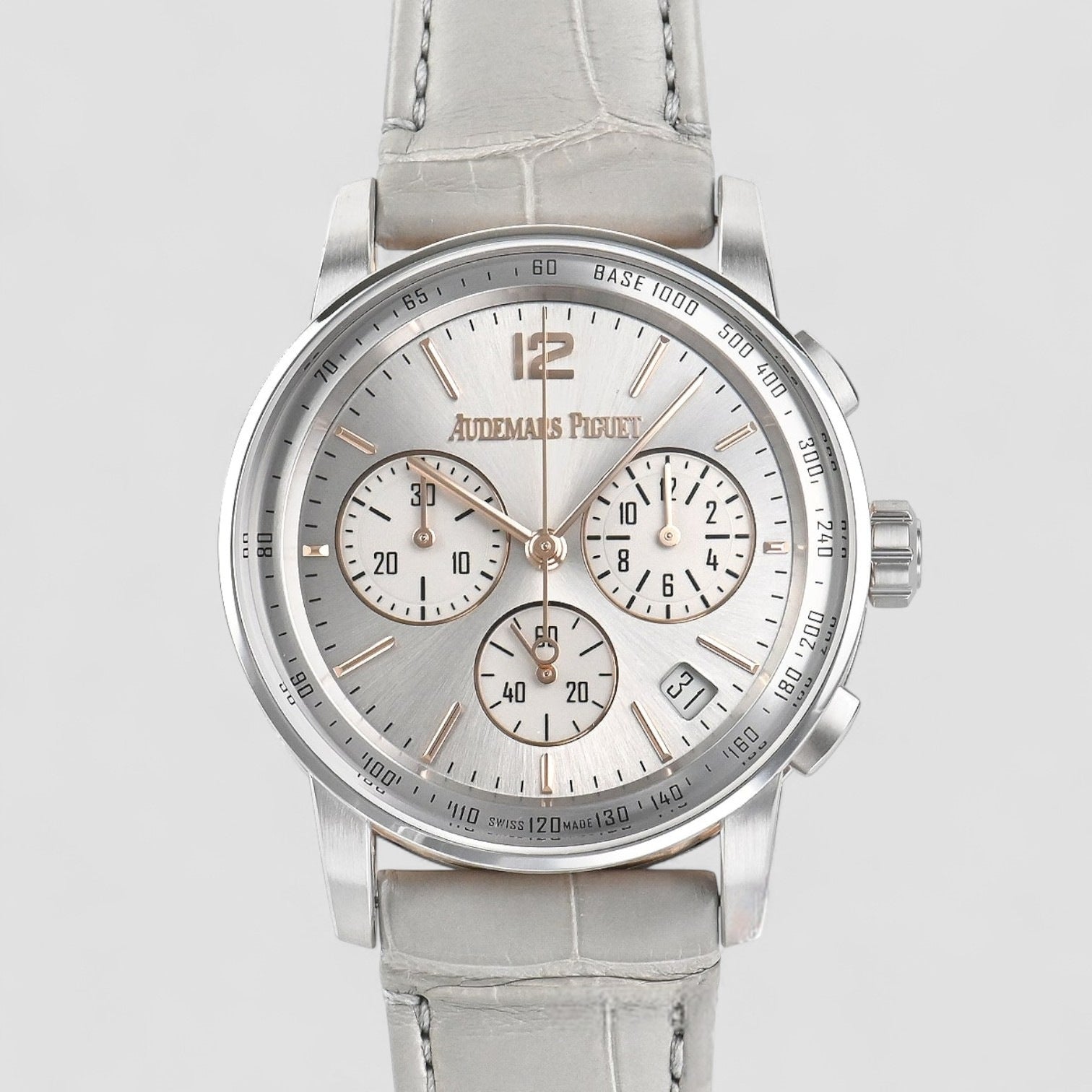 Code 11.59 Chronograph White Gold Automatic Wristwatch