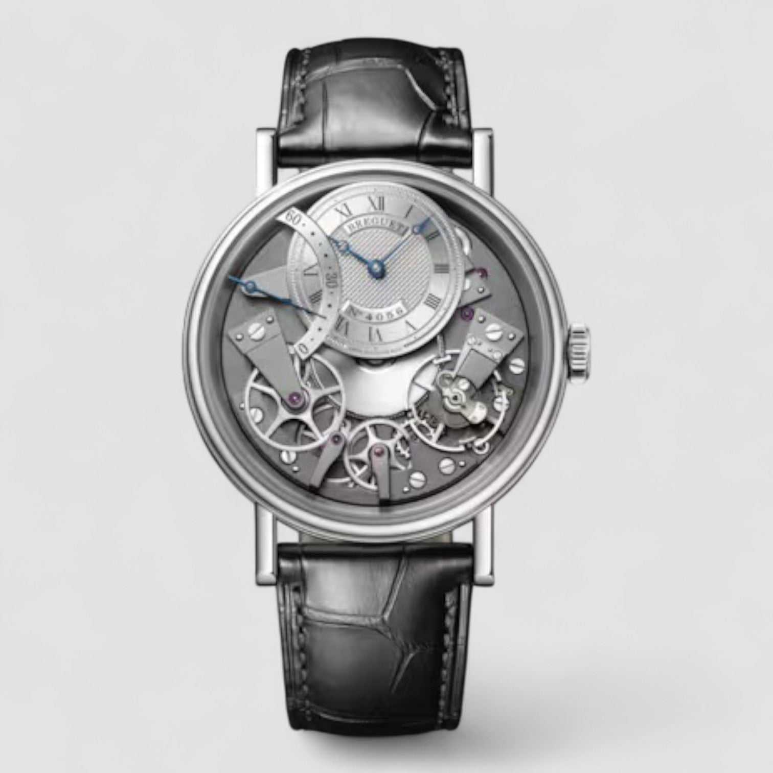 La Tradition 7957 Quantieme Retrograde 18k White Gold Full Set