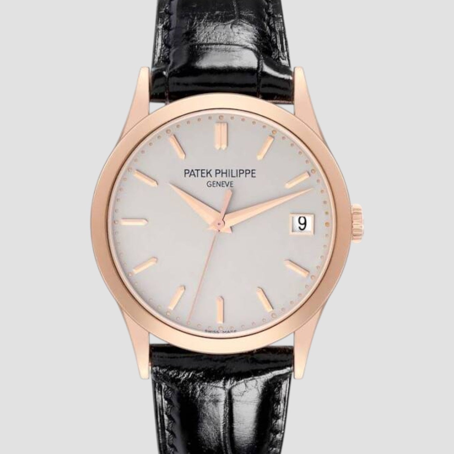 Calatrava 18K Rose Gold Mens Watch