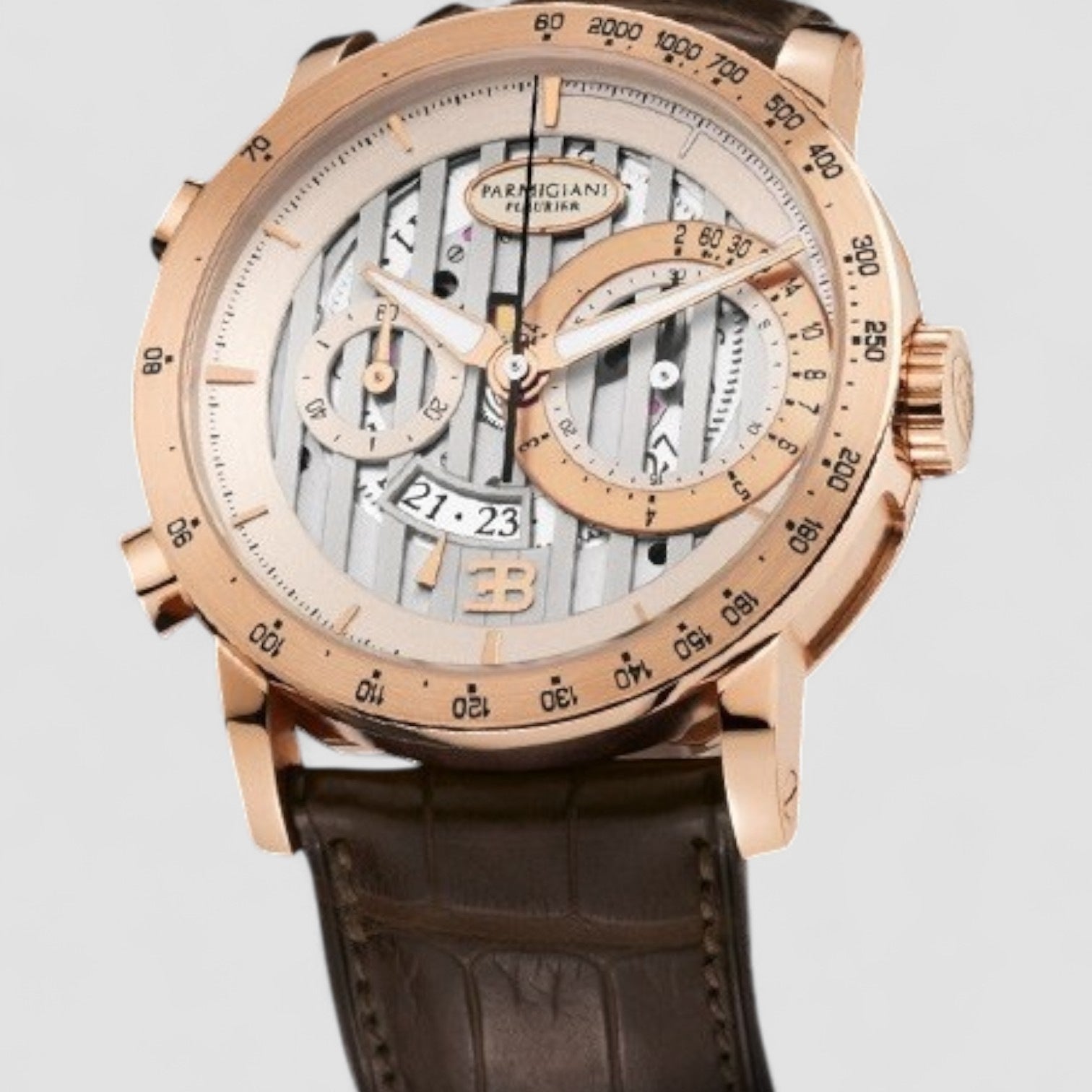 Bugatti Atalante Chronographe 43 Fly Back Pink Gold