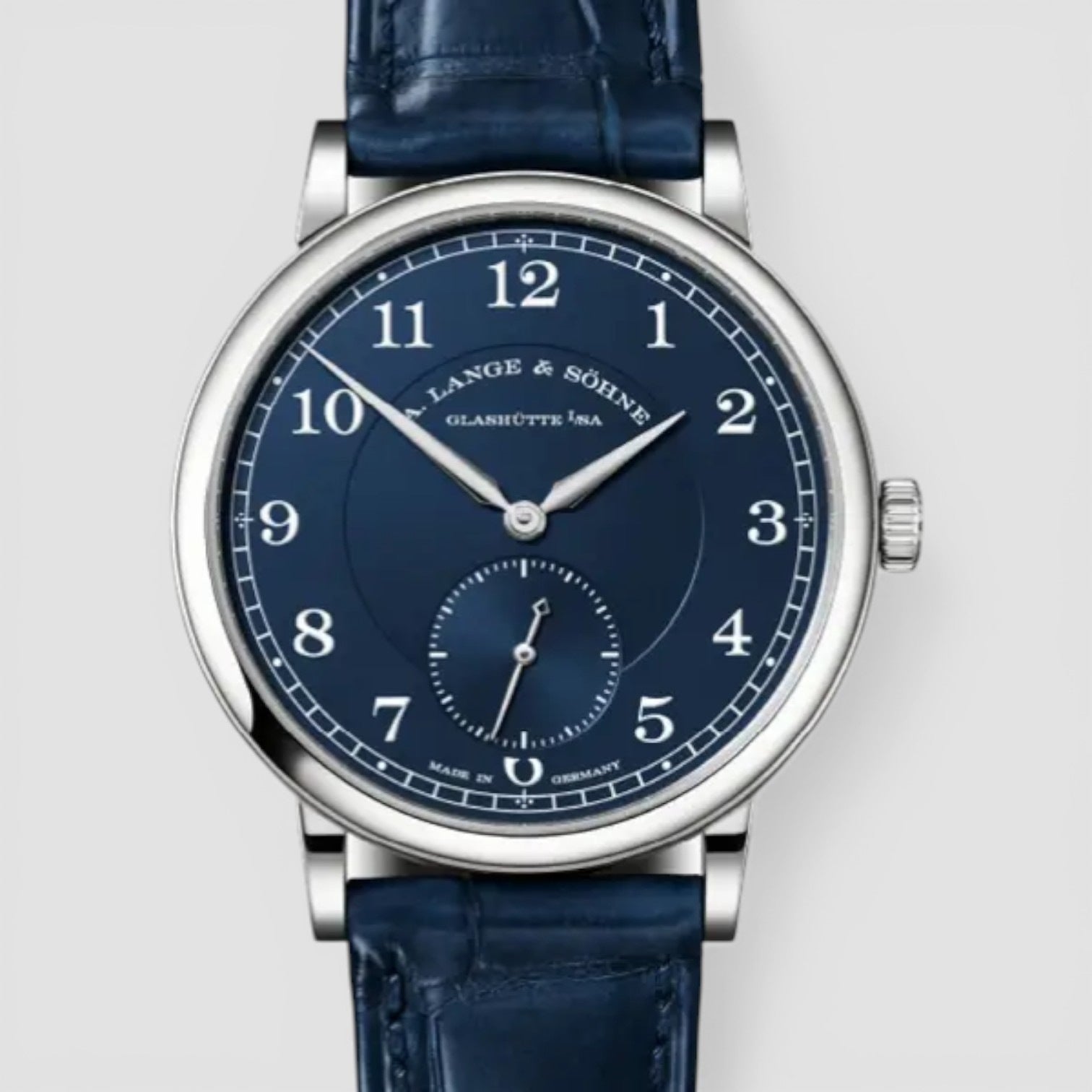 A. Lange White Gold Blue Dial