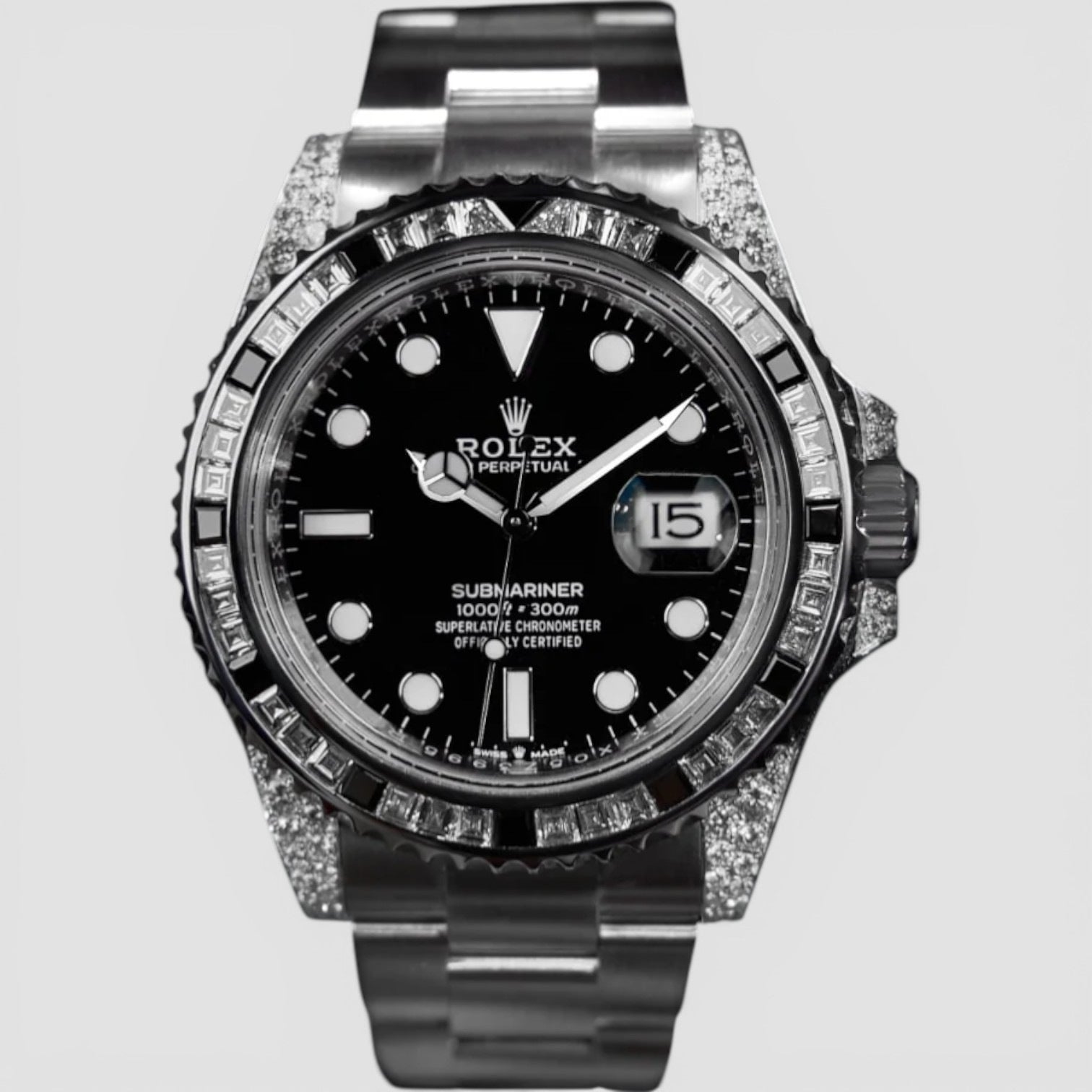 Submariner Date Diamond-Set with 'Tuxedo' Bezel