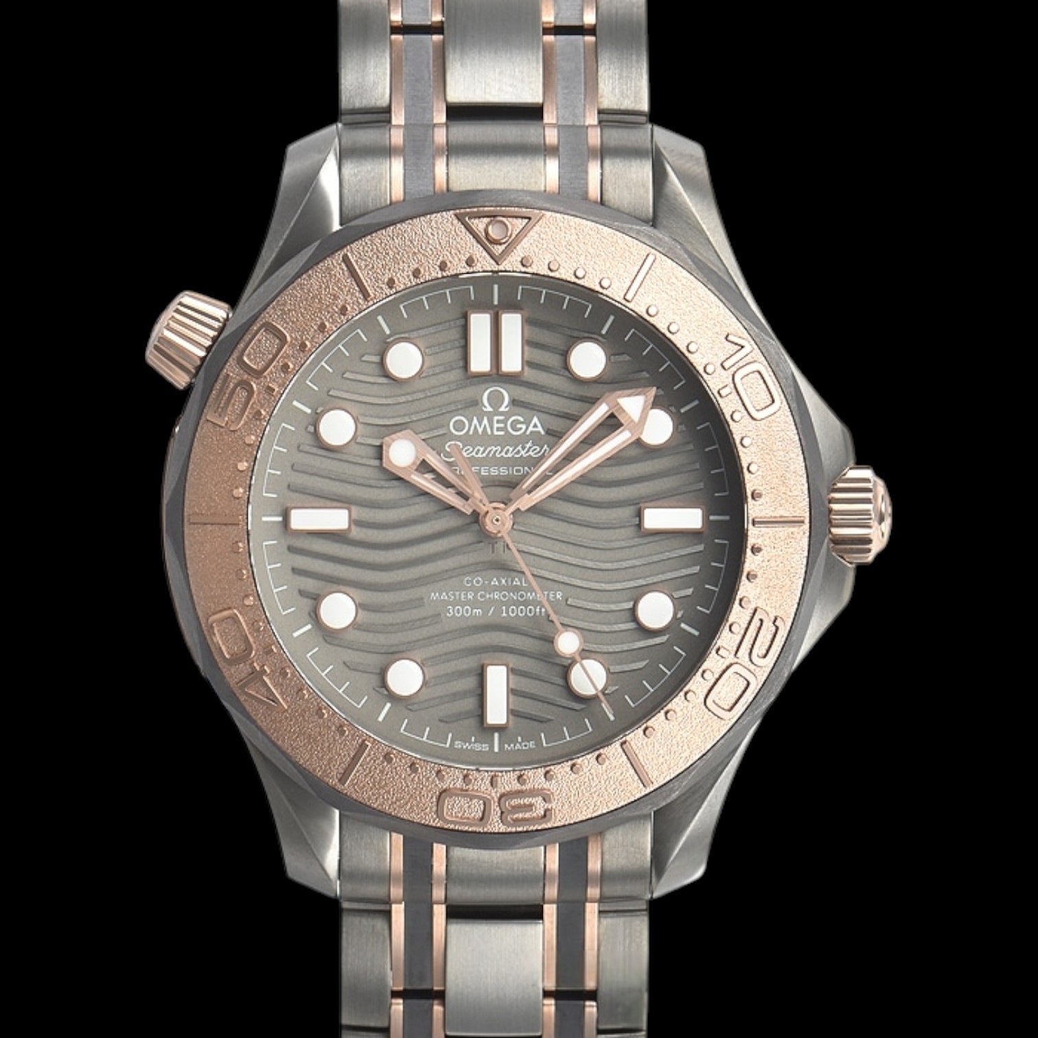 Omega Seamaster Diver 25th Anniversary 300M Titanium Rose Gold