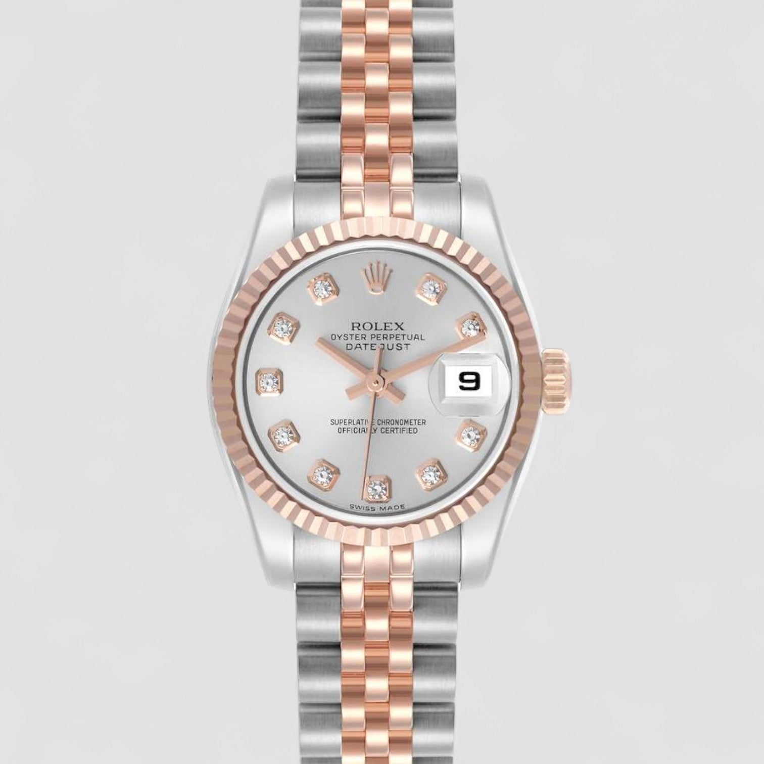 Datejust Silver Diamond Dial