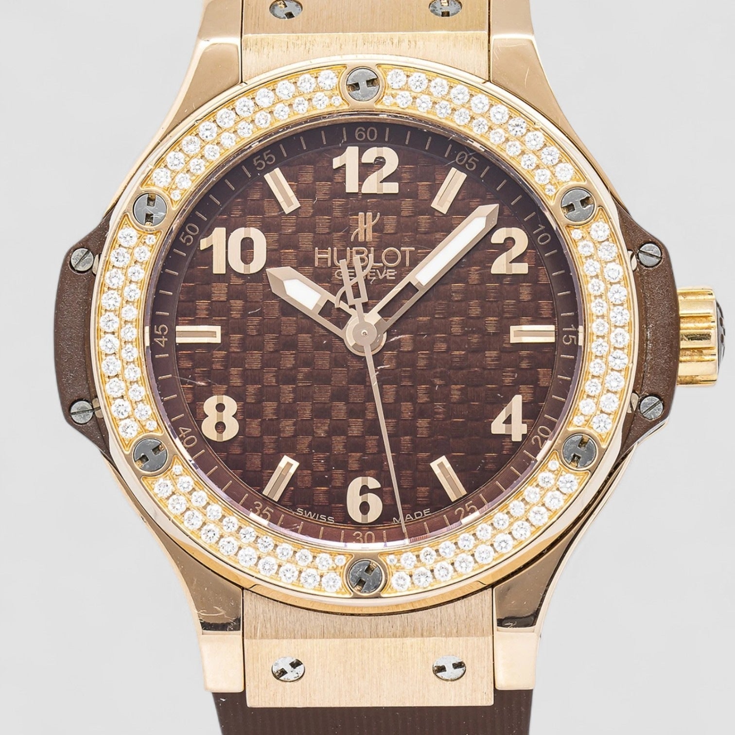 Big Bang Chocolate Carbon Women's Watch 38mm