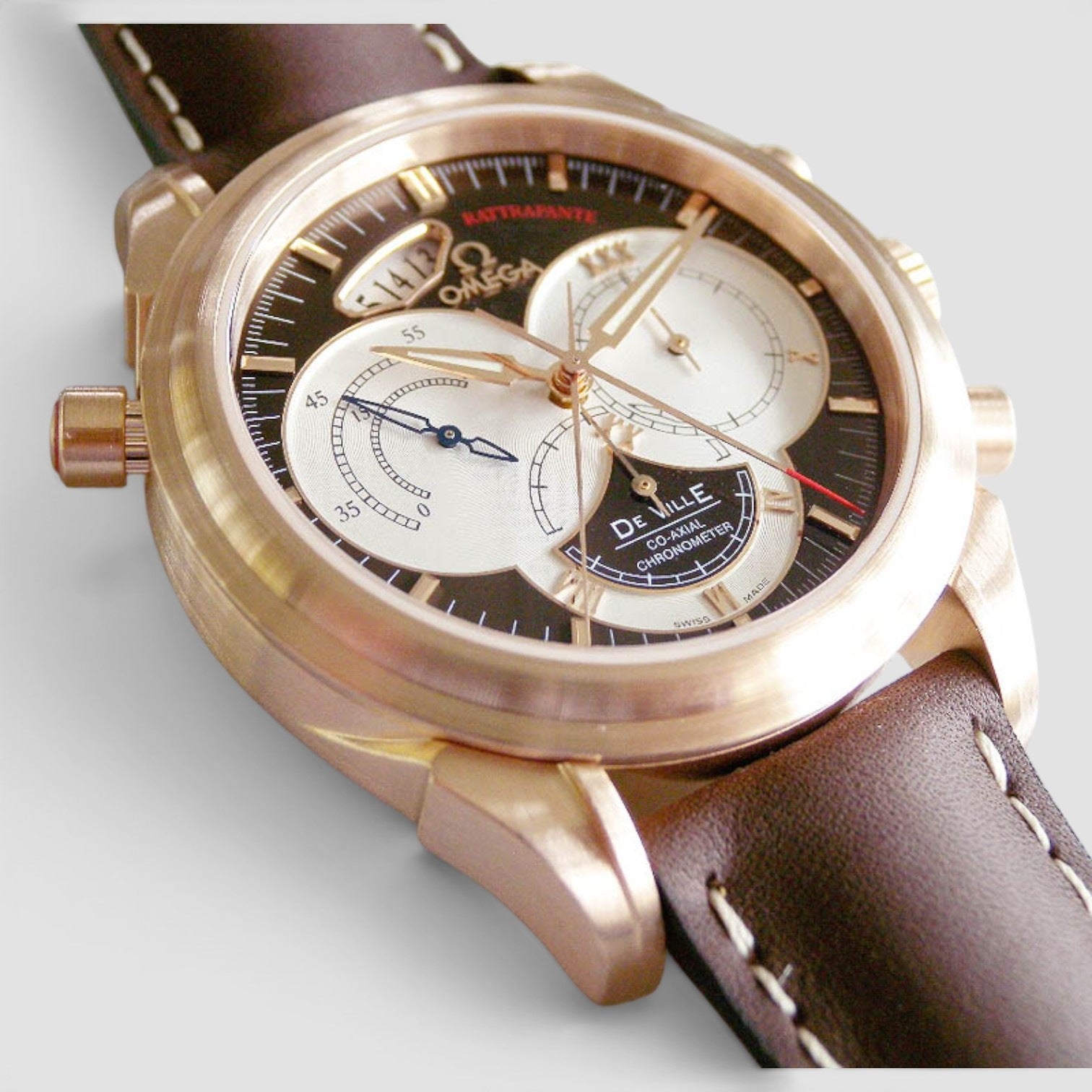 Omega De Ville Co-Axial Chronoscope Rattrapante 41mm 18K Rose Gold