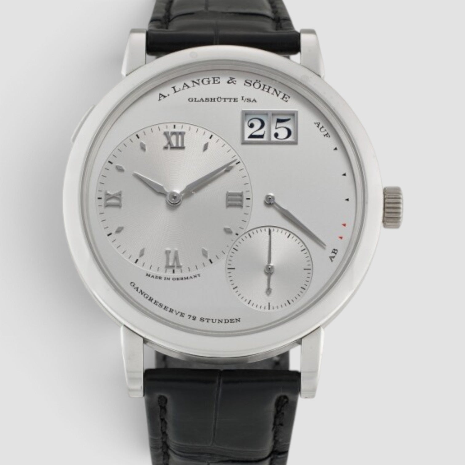 Grand Lange 1 40mm Platinum Silver Dial