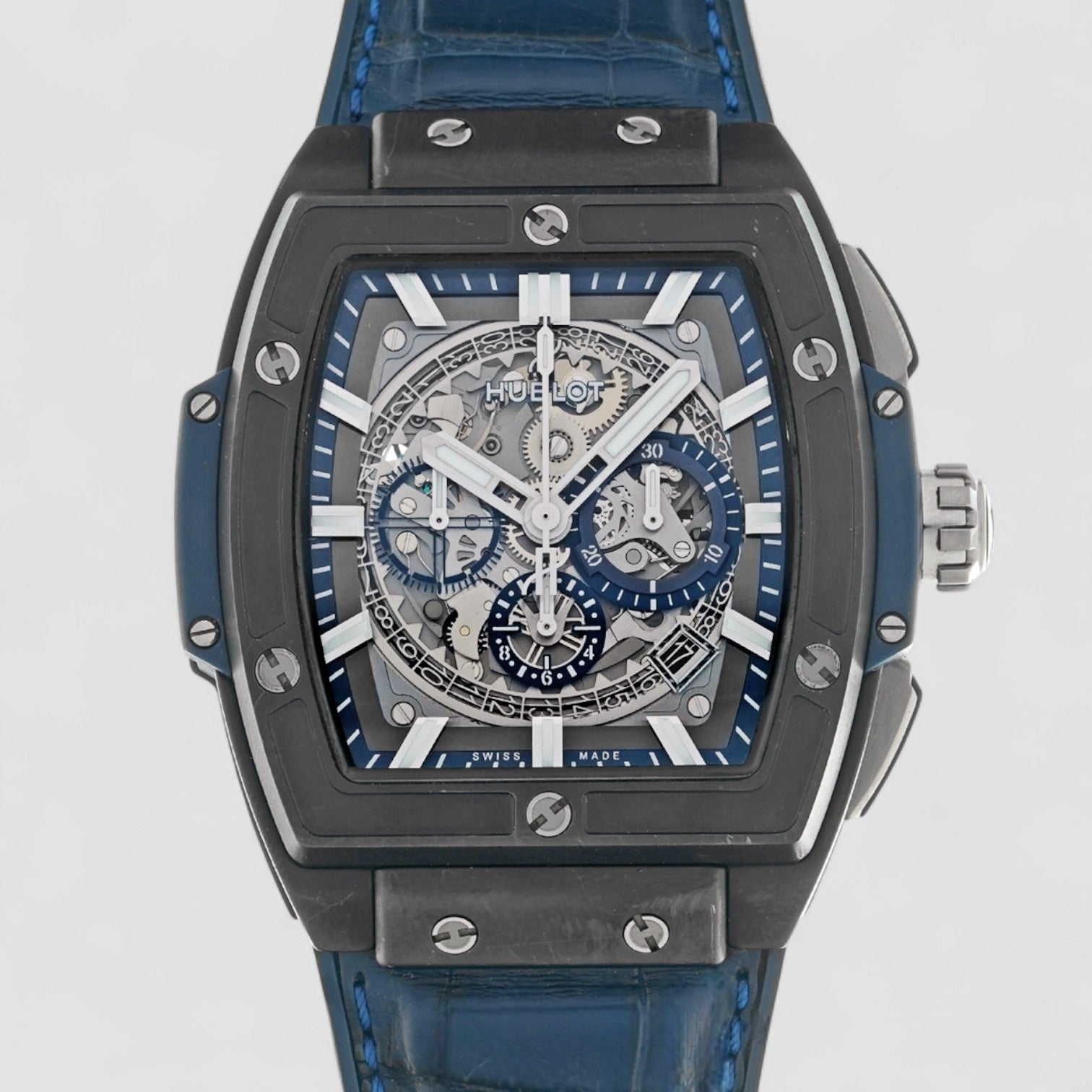 Spirit of Big Bang Chronograph Ceramic Blue 45mm