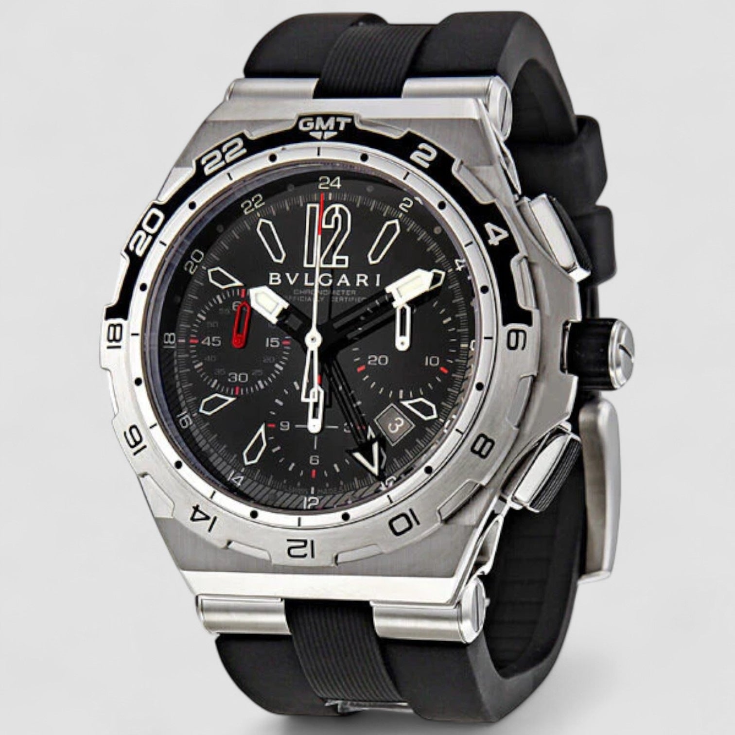 Diagono X Pro Black Dial Chronograph Automatic Men's Watch