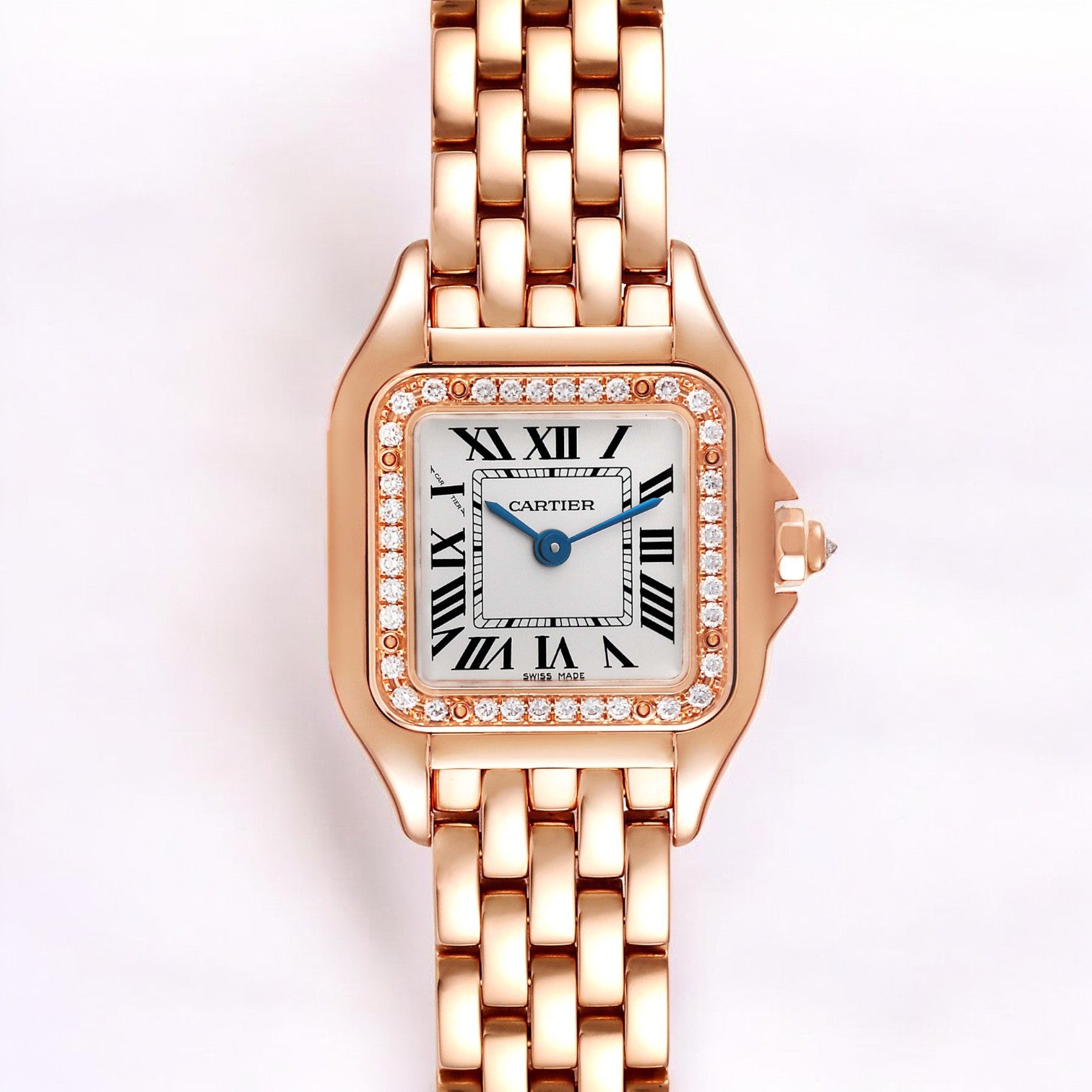 Panthère Quartz Rose Gold Diamond Watch