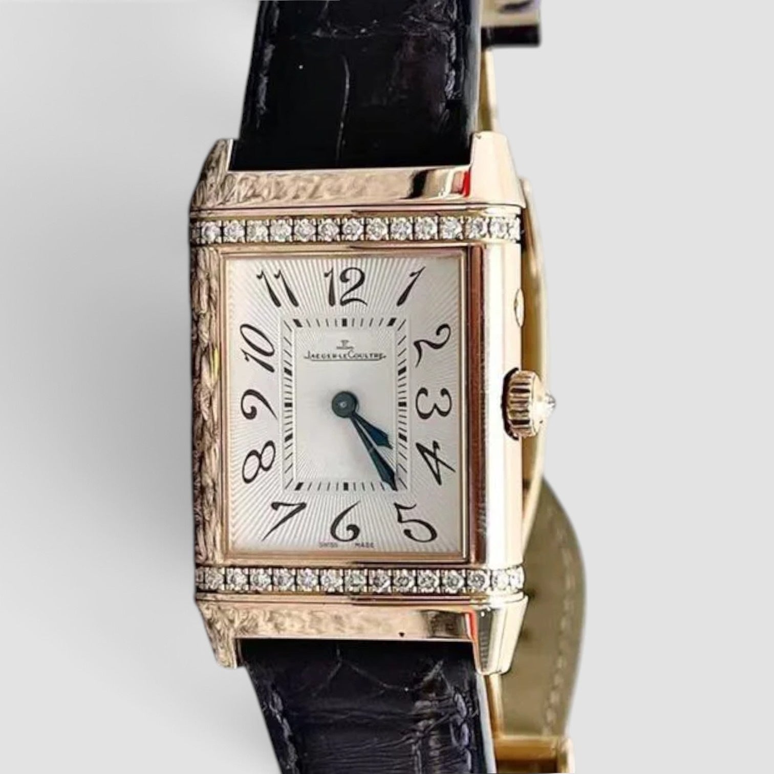 Ideale 40mm x 25mm Rose Gold White Dial