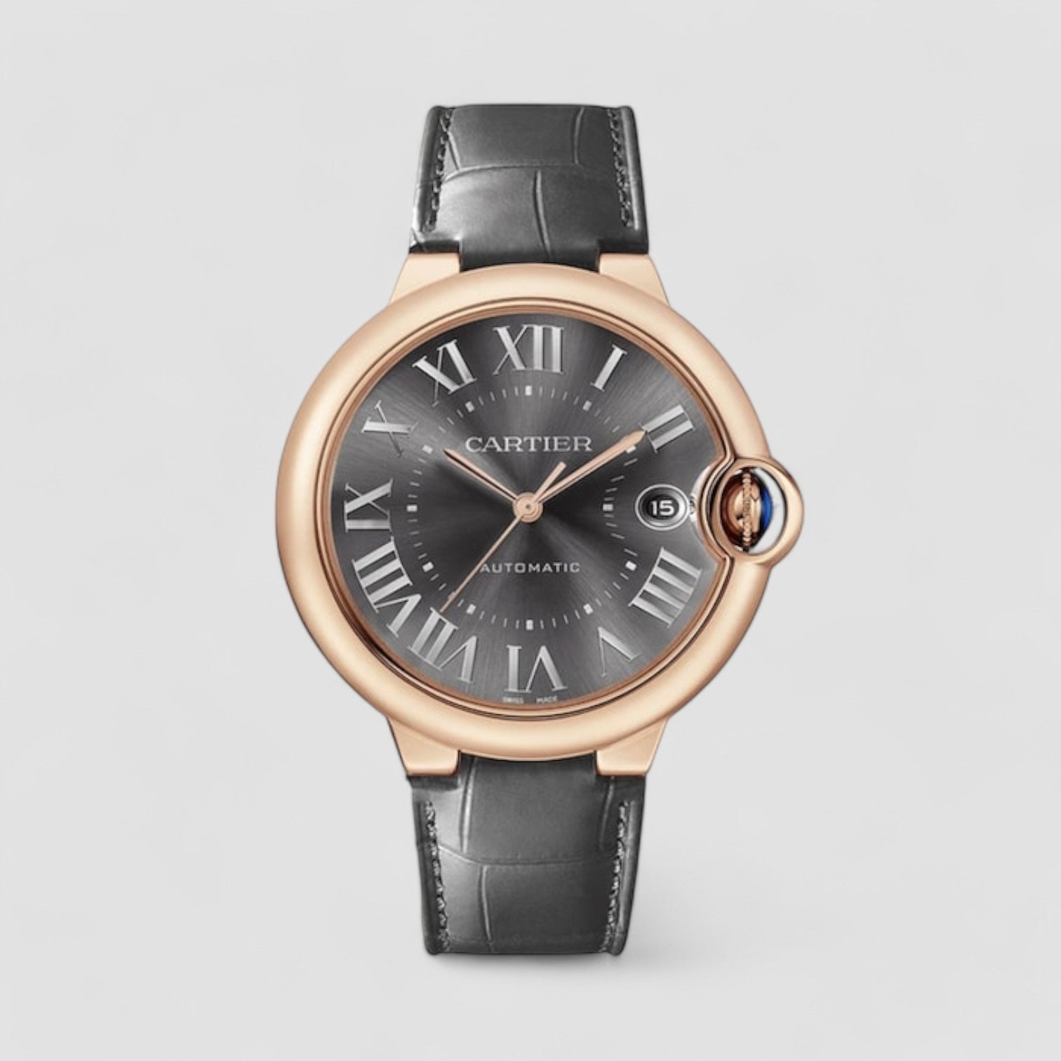 Ballon Bleu de Automatic Dark Gray Dial Men's Watch