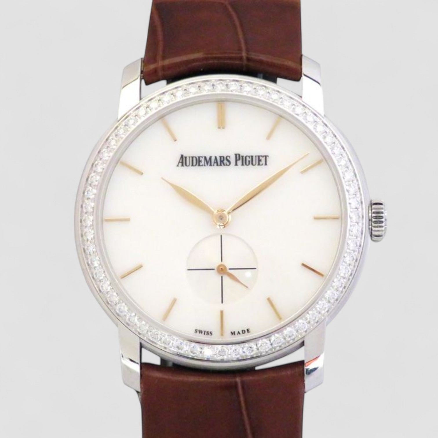 Jules Audemars Small Seconds White Mother of Pearl 33mm
