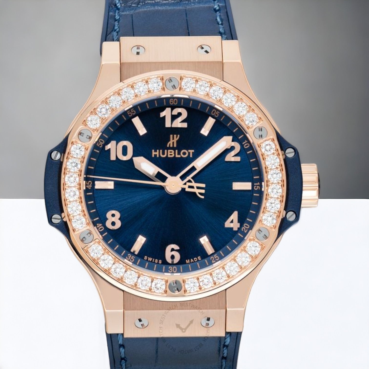 Big Bang Gold Blue Diamonds