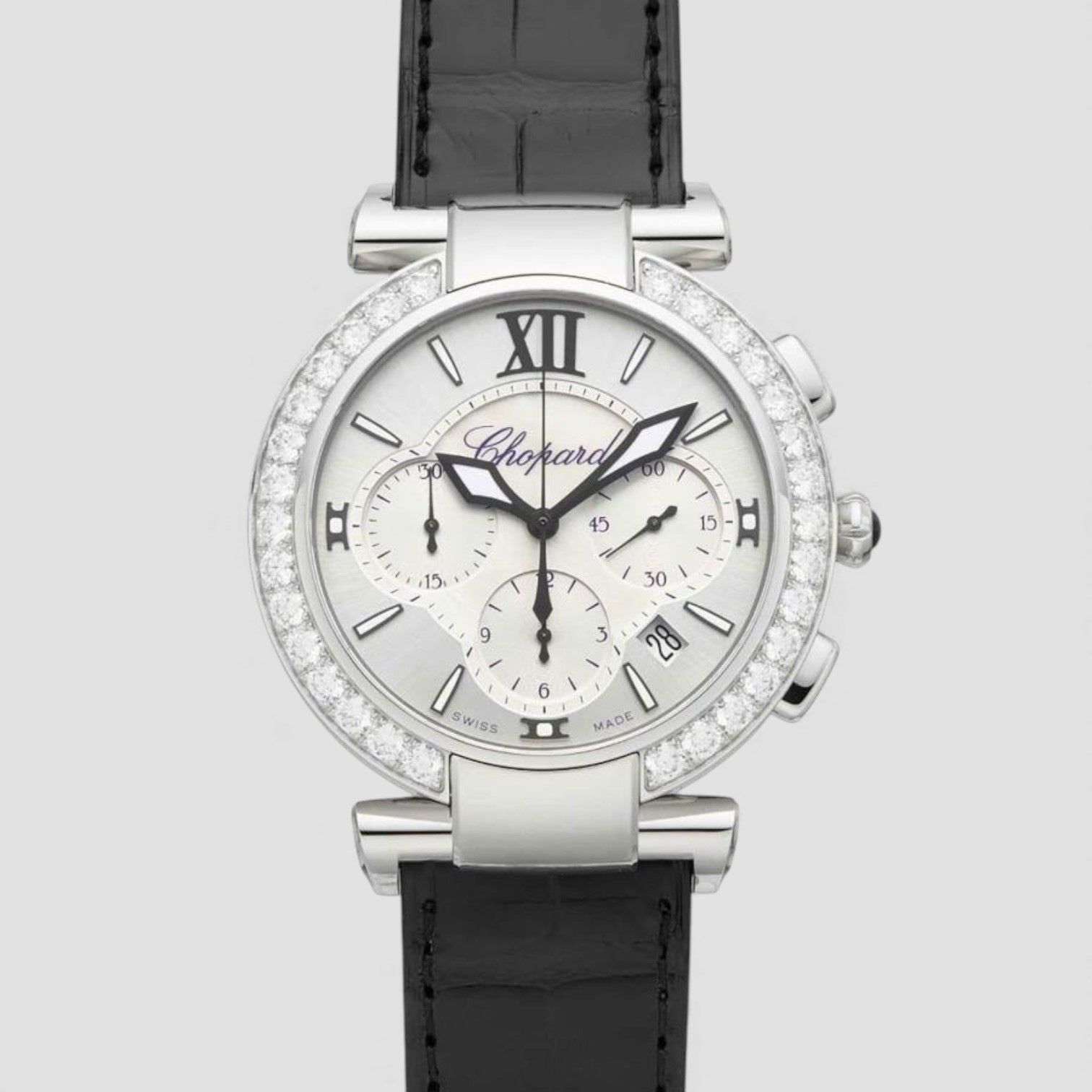 Imperiale Diamond Bezel Chronograph Automatic Ladies Watch