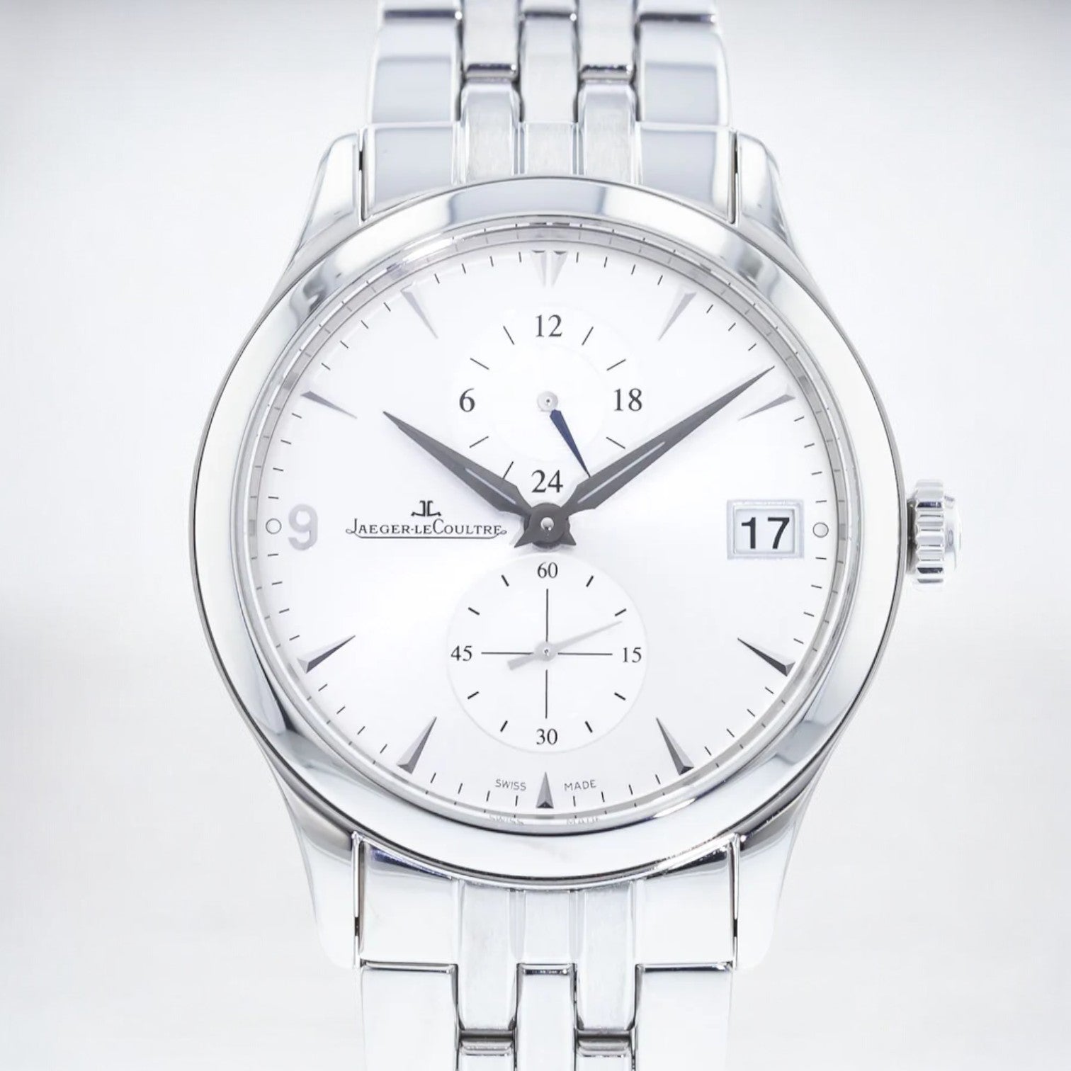 Master Compressor Dualmatic Steel on Bracelet with Silver Dial