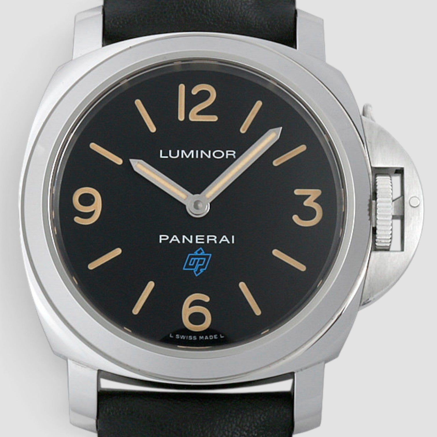 Luminor Base 44mm Black Dial Steel